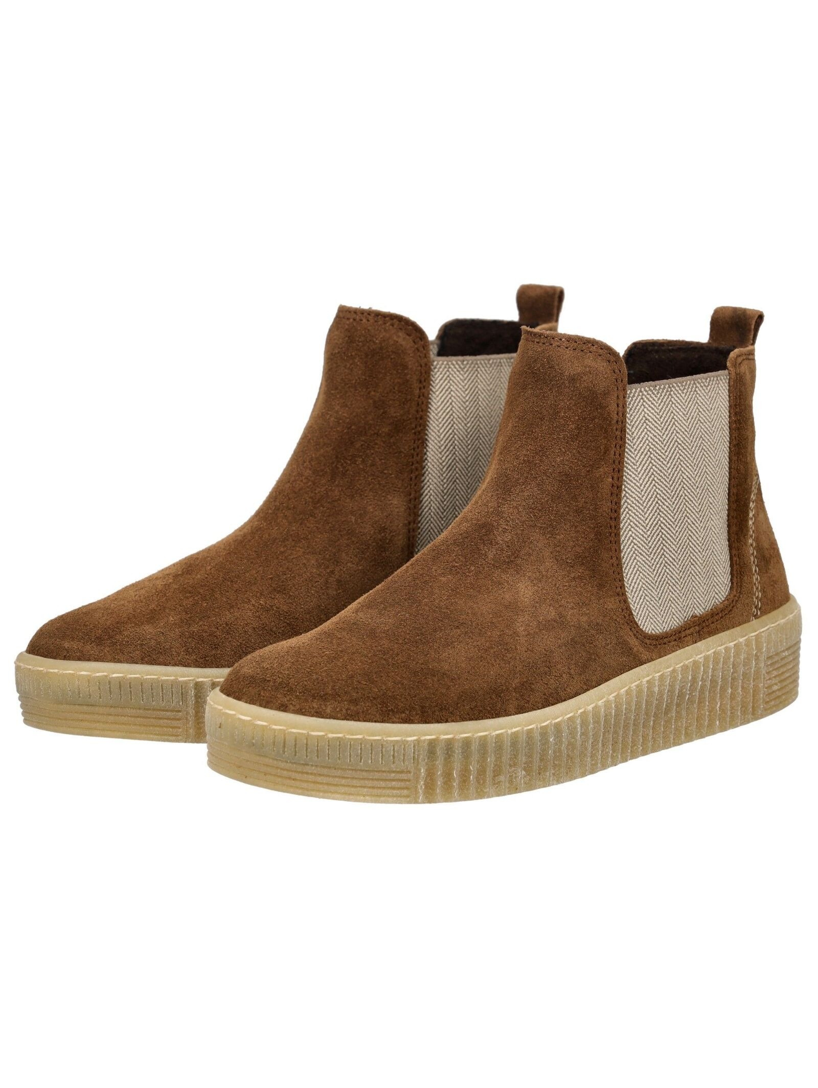 Gabor Plateaustiefelette »Gabor Stiefelette Veloursleder/Textil«
