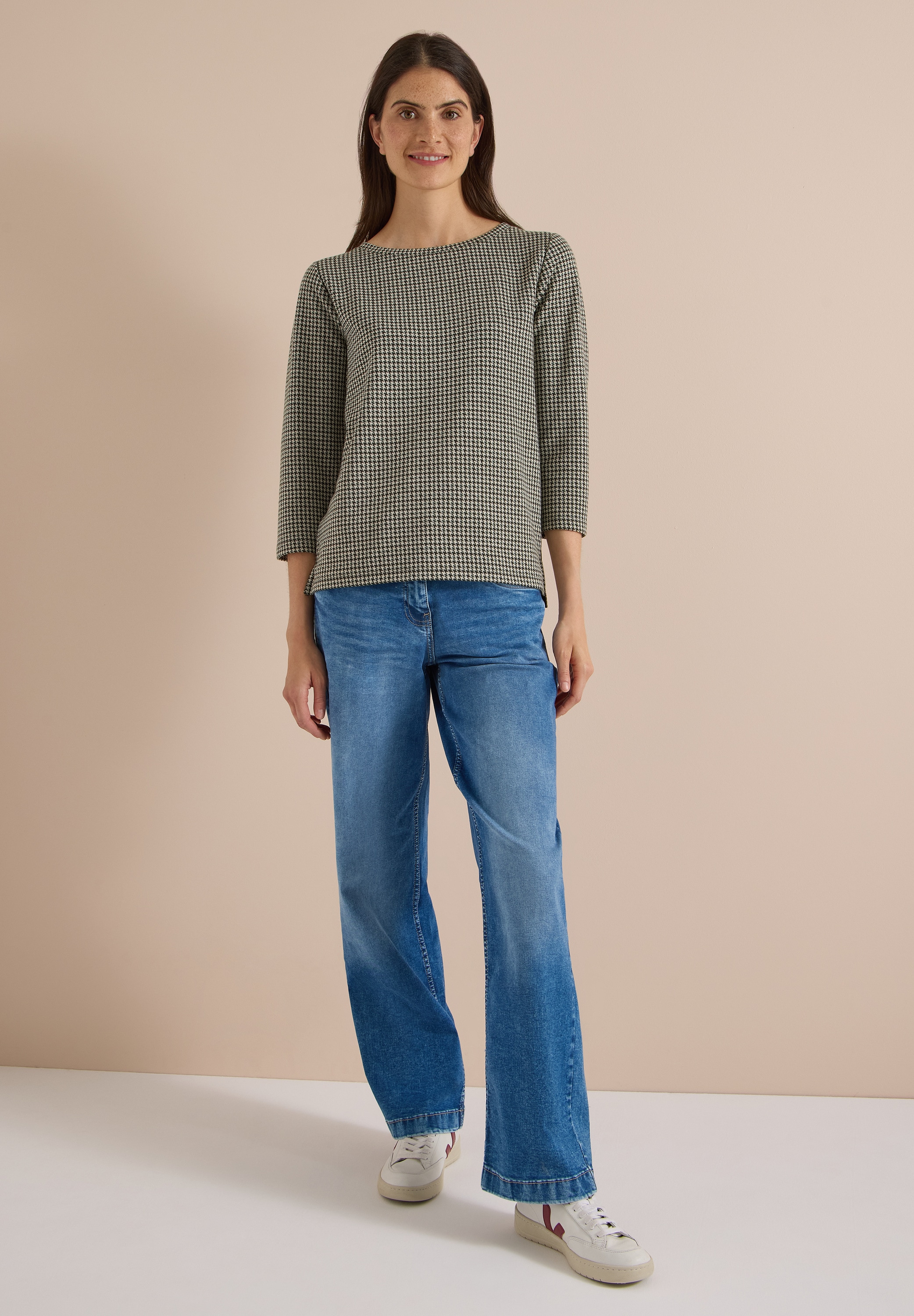 Cecil 3/4-Arm-Shirt mit 3/4 Ärmeln