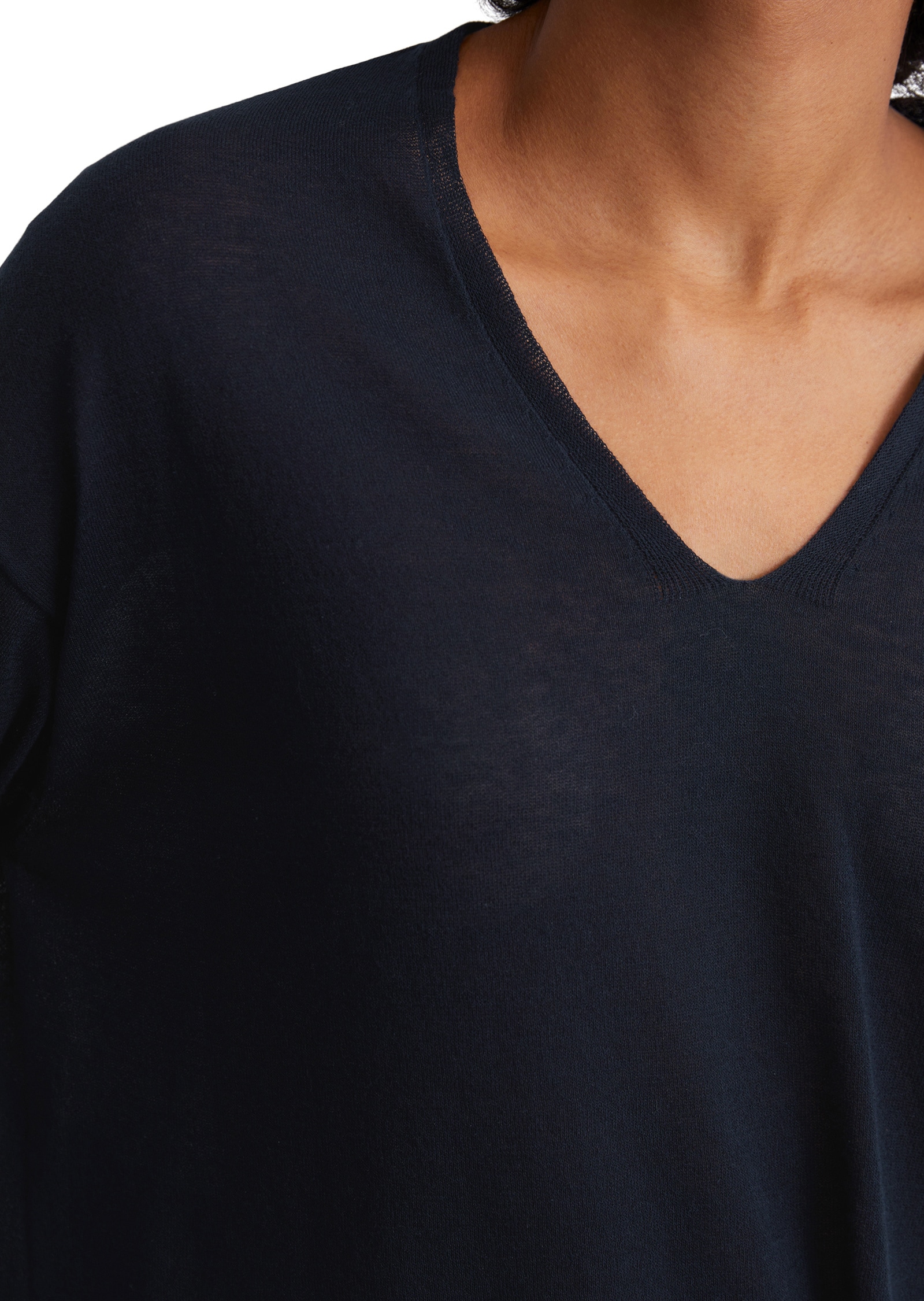 Marc O'Polo Strickpullover »aus Organic-Cotton-Mix«