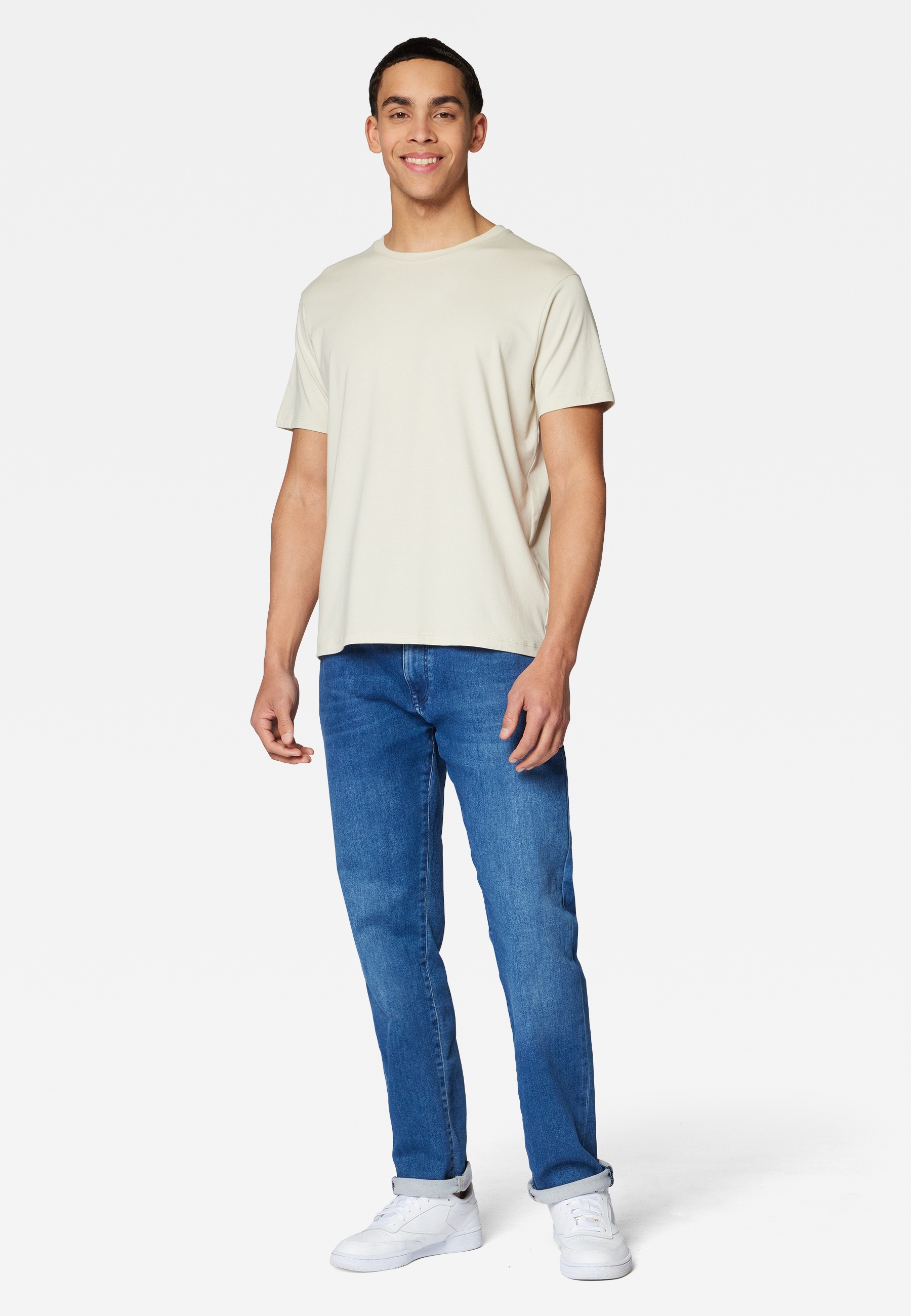 Mavi Rundhalsshirt "NATURAL DYED TEE", Natural Dye Tee