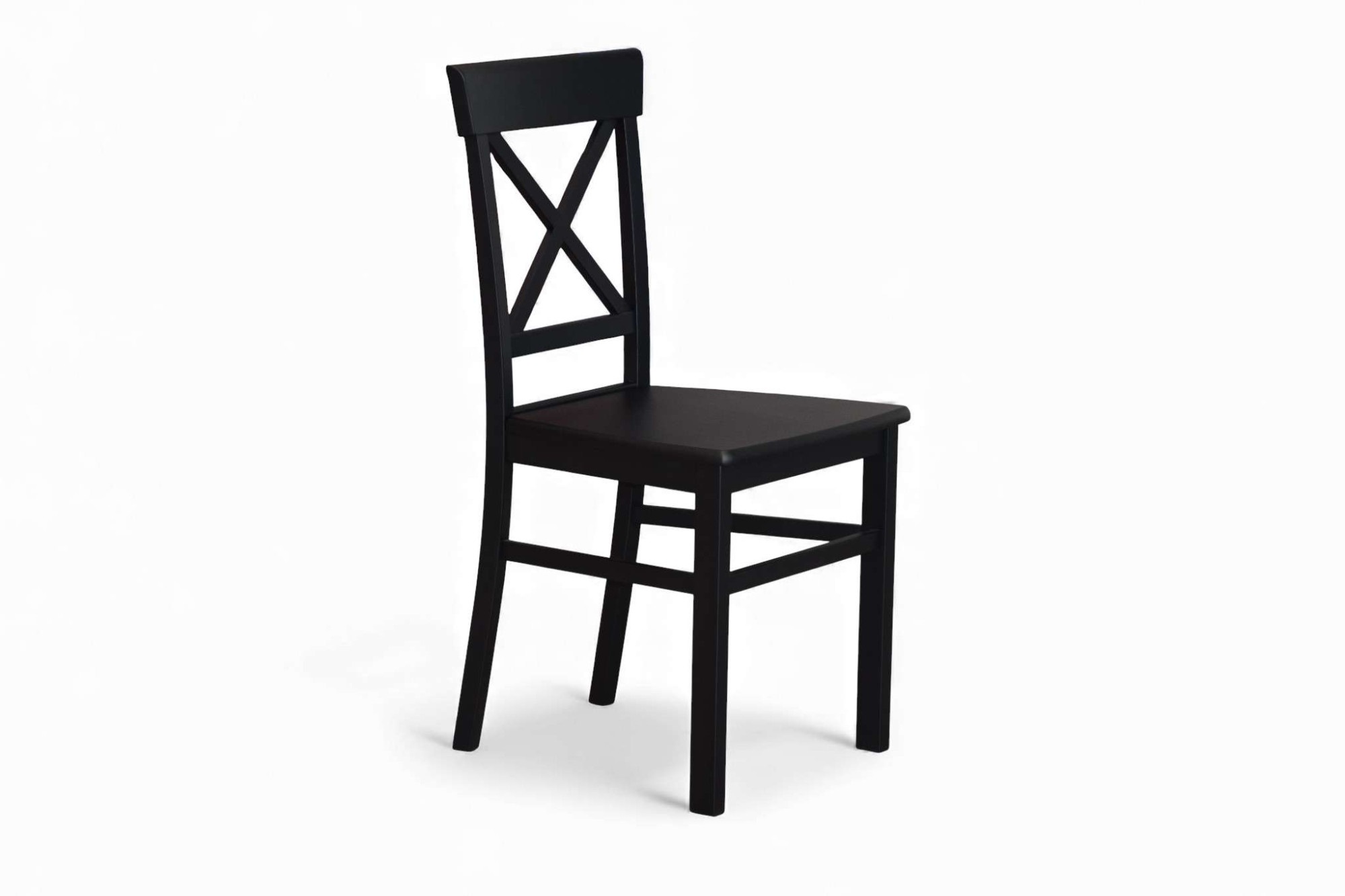Esszimmerstuhl OTTO HOME "Tatra TOPSELLER", schwarz, schwarz, B:42cm H:93cm T:50cm, Massivholz, Stühle, Esszimmerstuhl, Holzstuhl im 2er, 4er oder 6er-Set, Küchenstuhl Landhaus 3