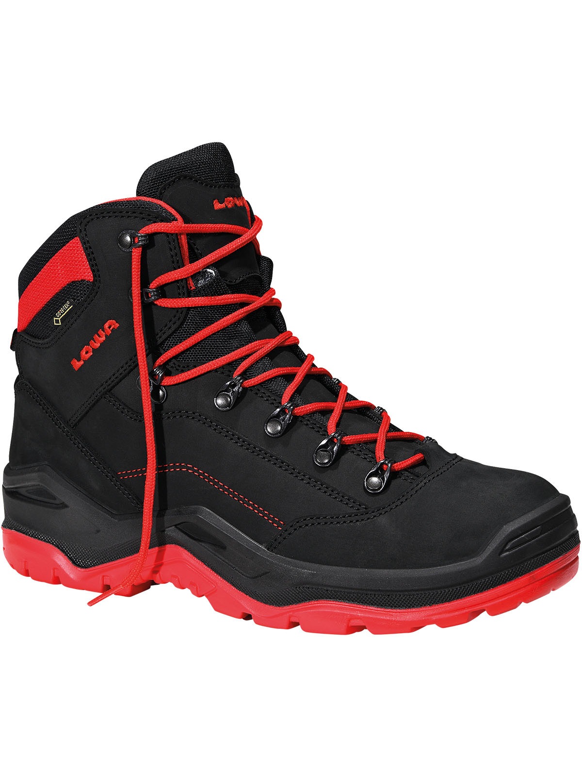 LOWA Sicherheitsstiefel "Sicherheitsschuhe 5652 Lowa RENEGADE Work GTX", 40, schwarz, Schuhe