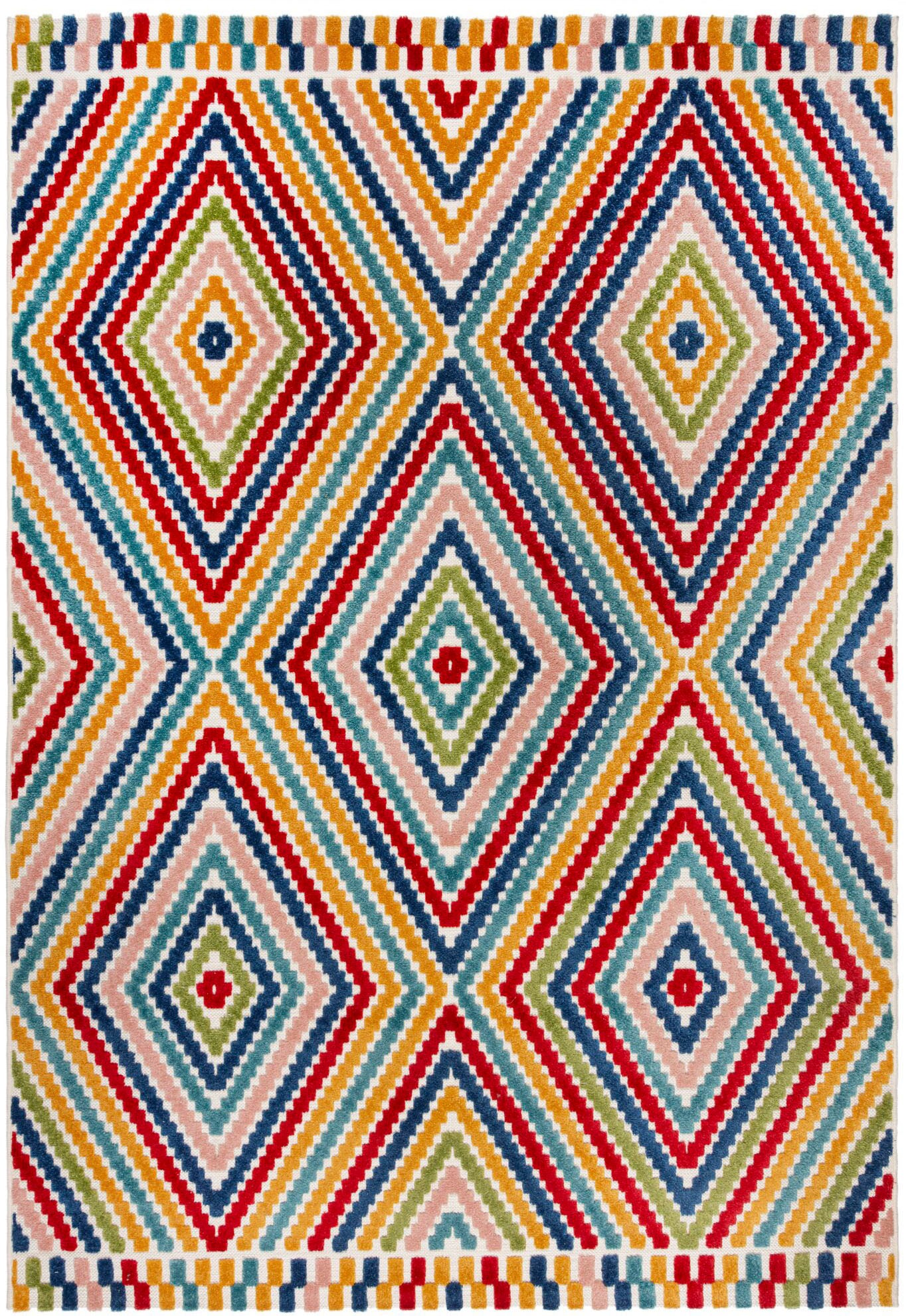 FLAIR RUGS Teppich "Diamond" rechteckig 3 mm Höhe In & Outdoor geeignet, Ho günstig online kaufen