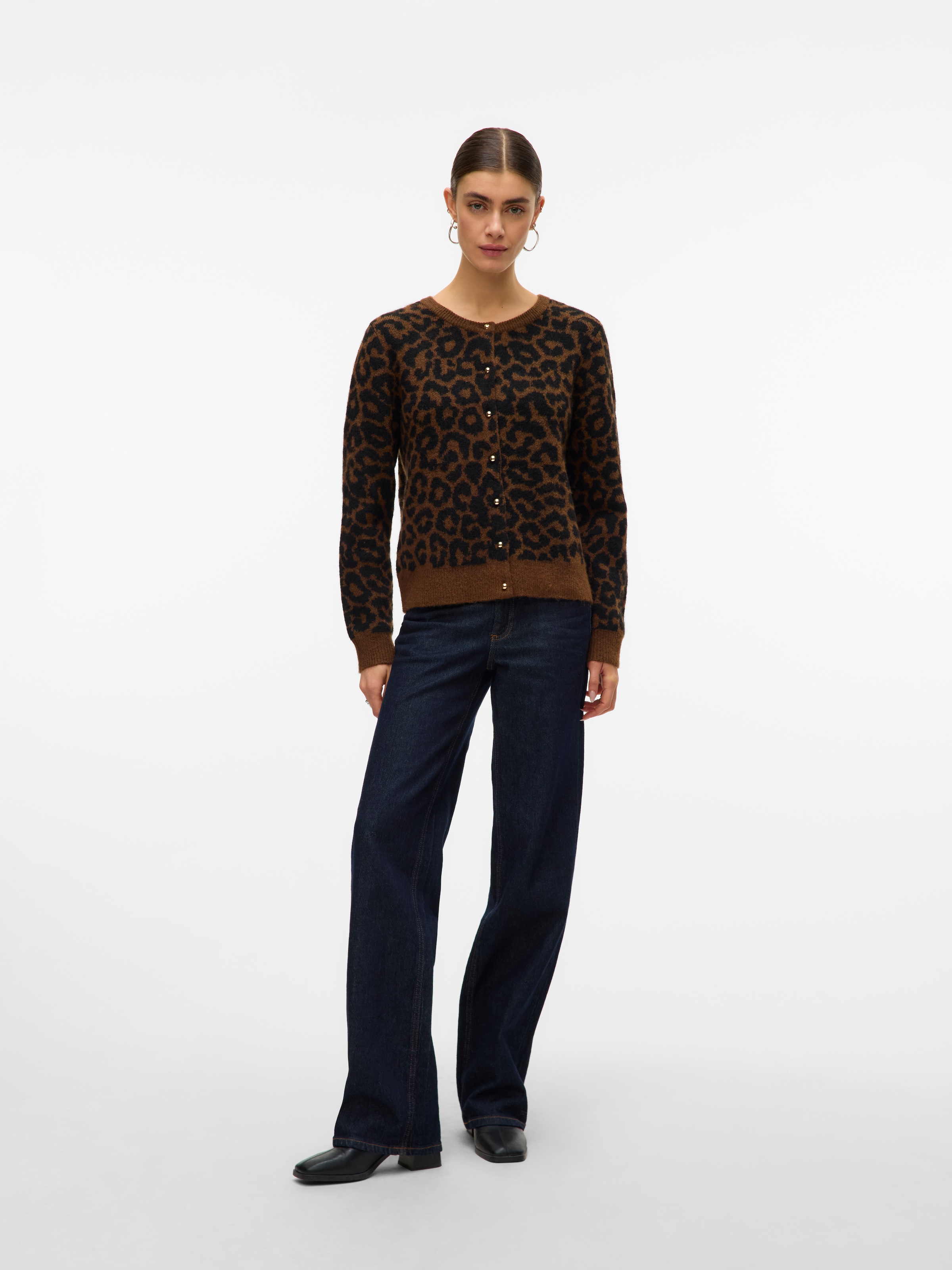 Vero Moda Strickjacke »VMNEWKAI LS O-NECK CARDIGAN BOO«