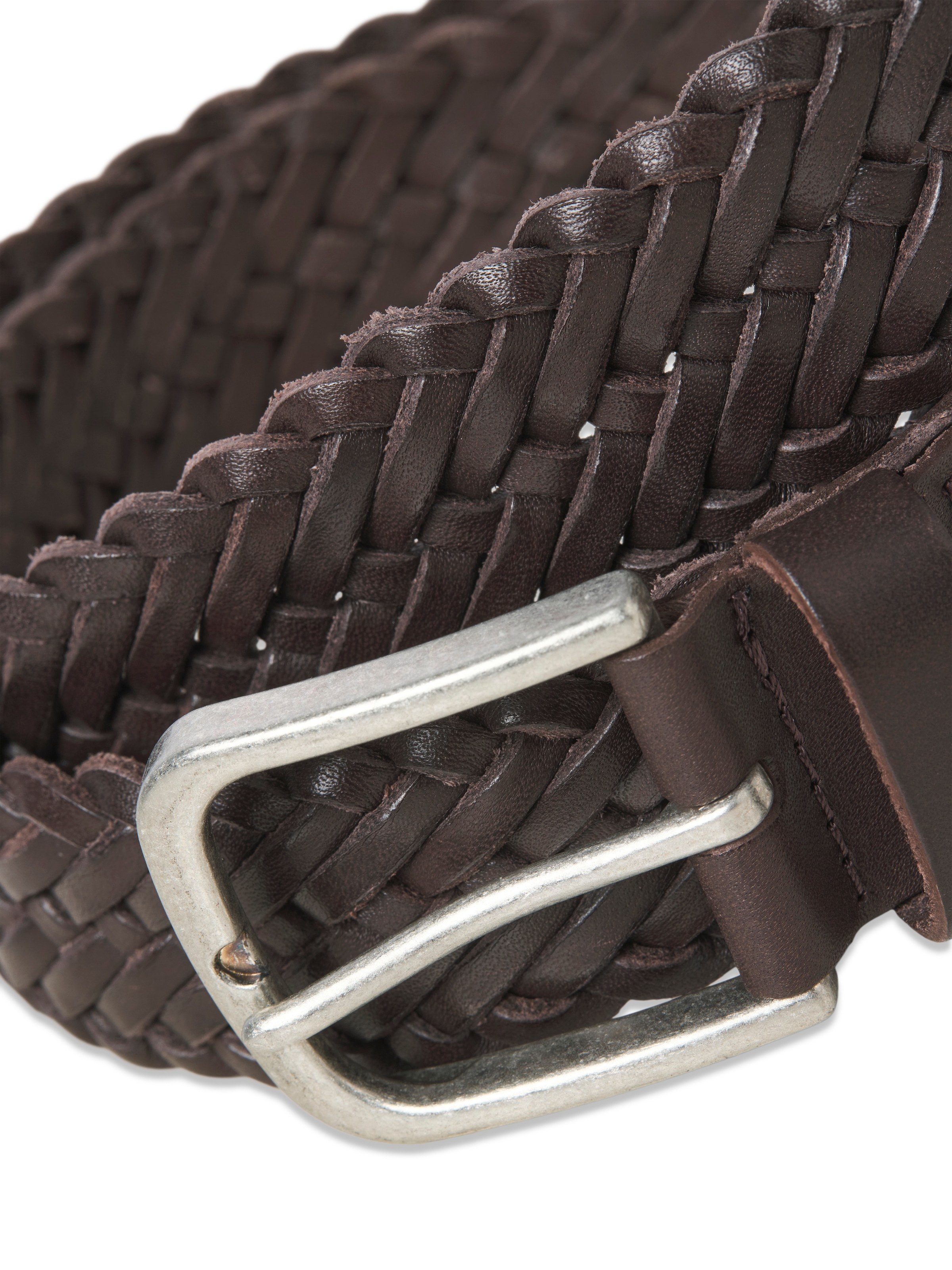 Jack & Jones Ledergürtel »JACJOE BRAIDED LEATHER BELT«