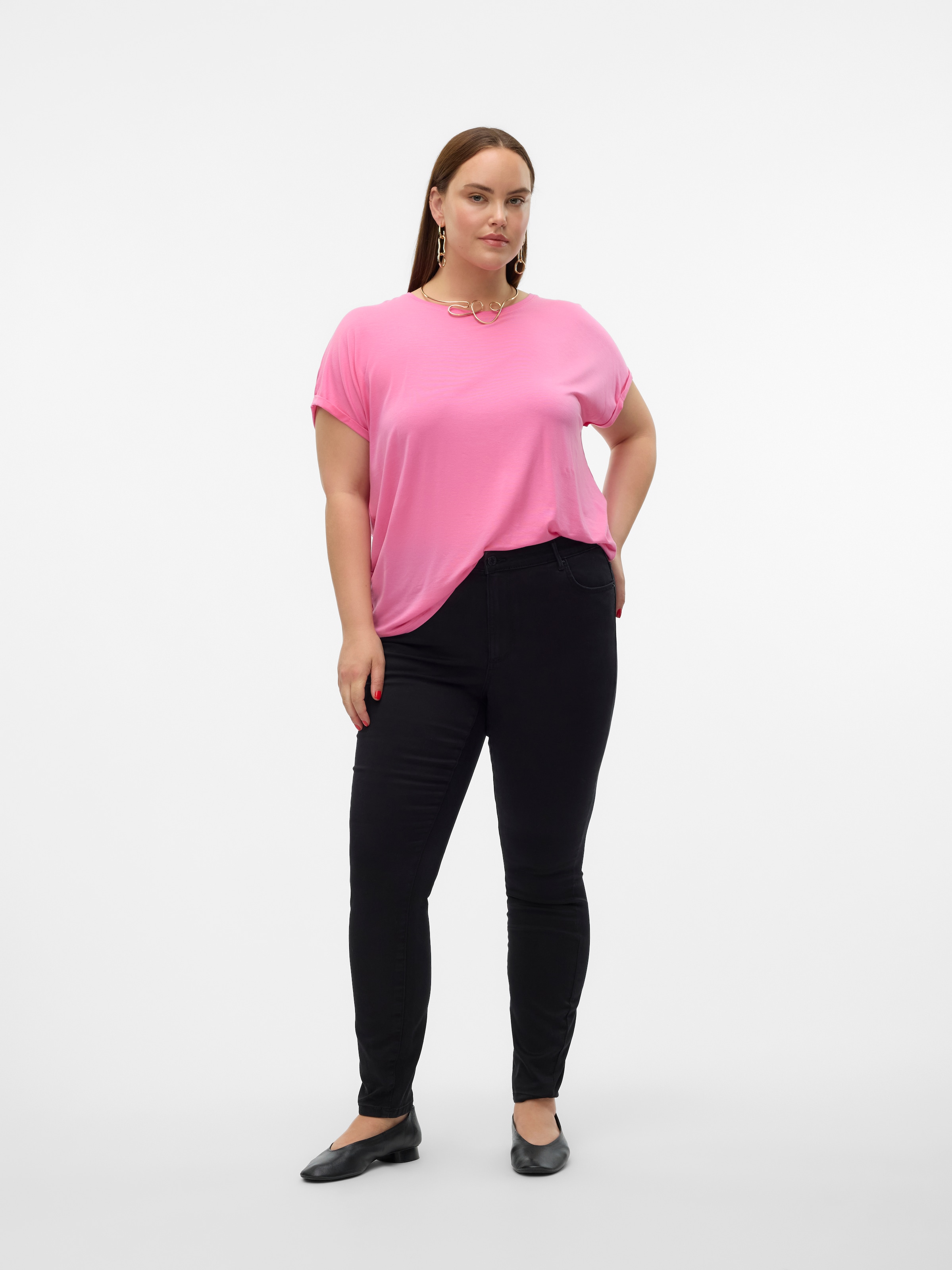 Vero Moda Curve Slim-fit-Jeans »VMPHIA HR SK SOFT VI110 GA CUR NOOS«