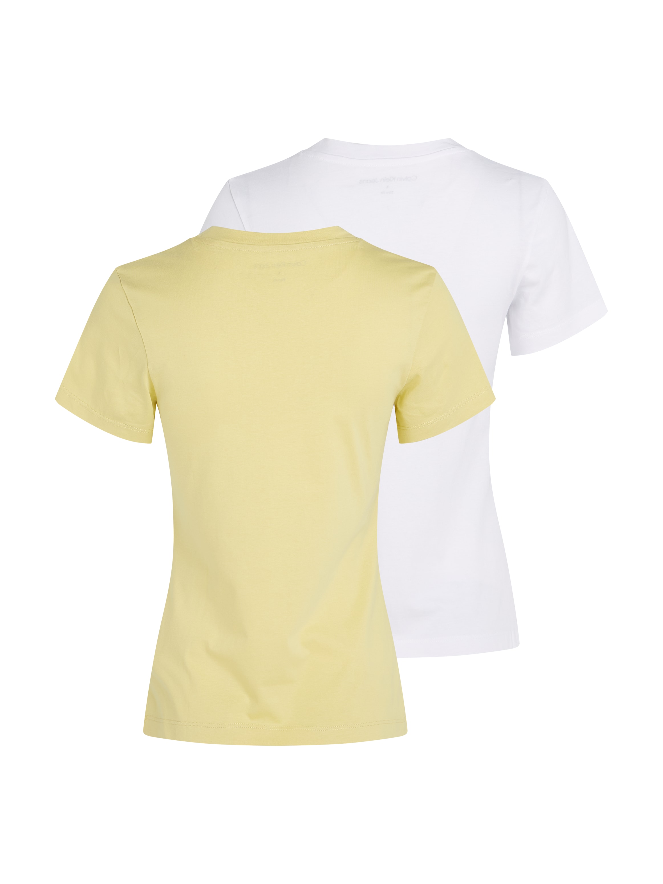 Calvin Klein Jeans T-Shirt »2-PACK MONOLOGO SLIM TEE«, (Packung, 2er-Pack), mit Logodruck