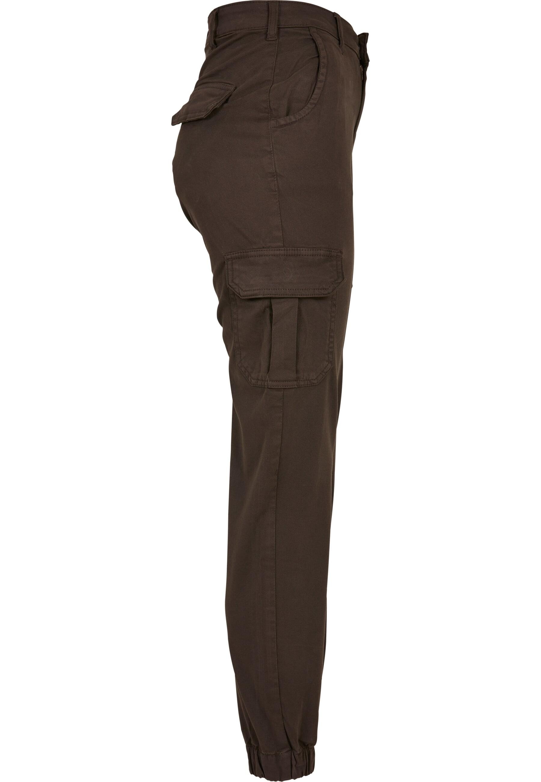 URBAN CLASSICS Cargohose »Urban Classics Damen Ladies High Waist Cargo Pants«, (1 tlg.)
