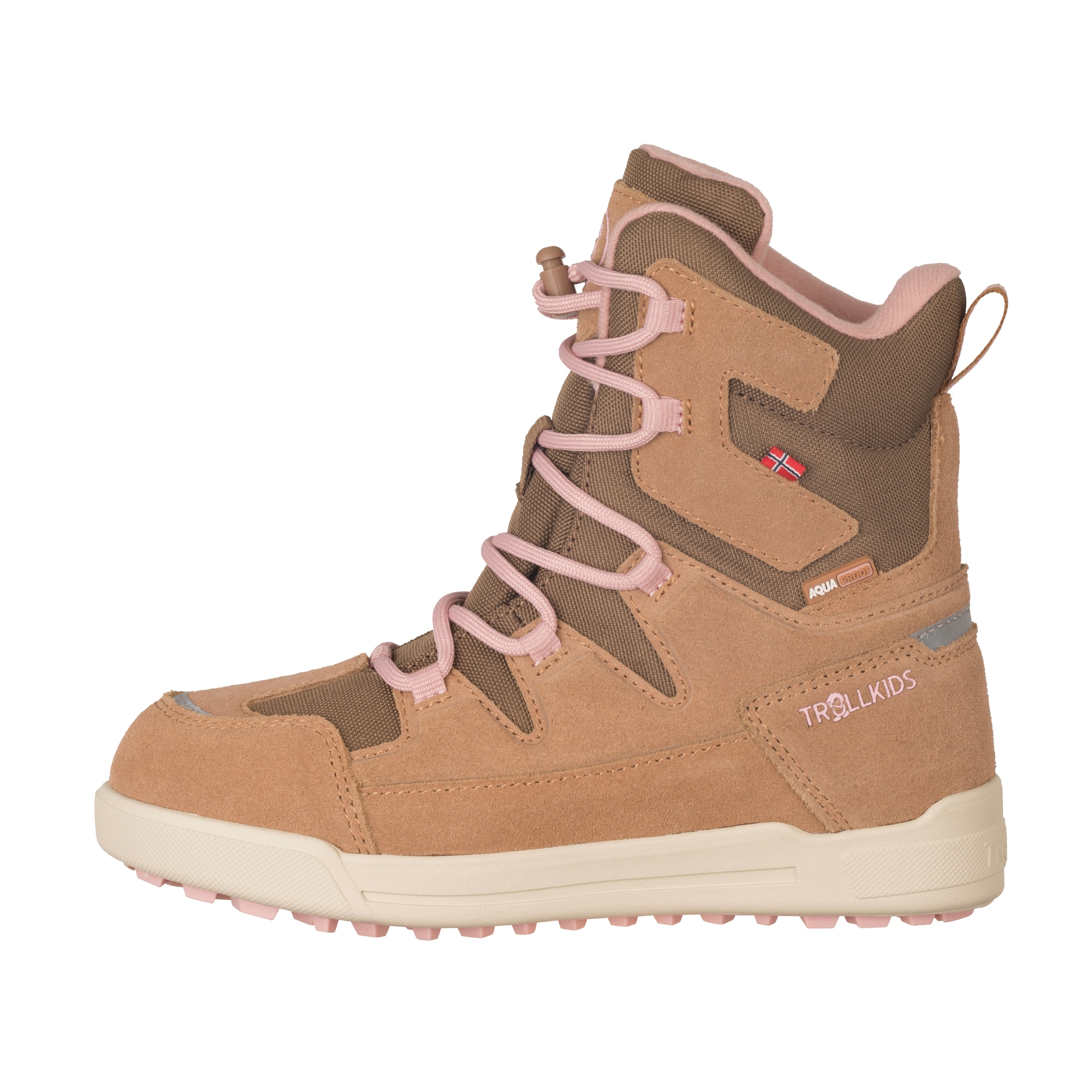 TROLLKIDS Winterstiefel »KIDS FINNMARK WINTER BOOTS«, wasserdicht, Schnellverschluss mit Schnürsenkel