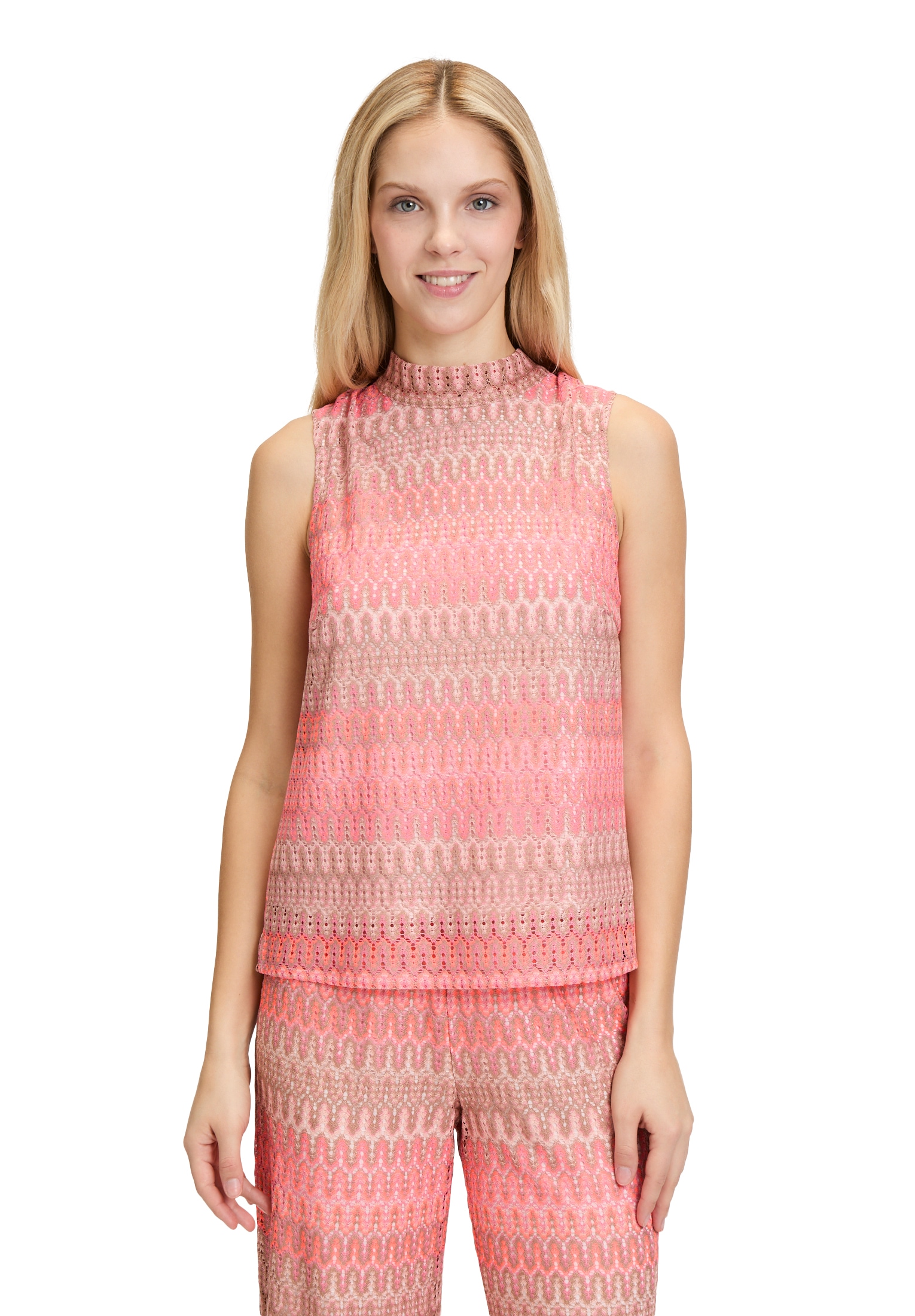 Cartoon Blusentop "Damen ohne Arm" günstig online kaufen