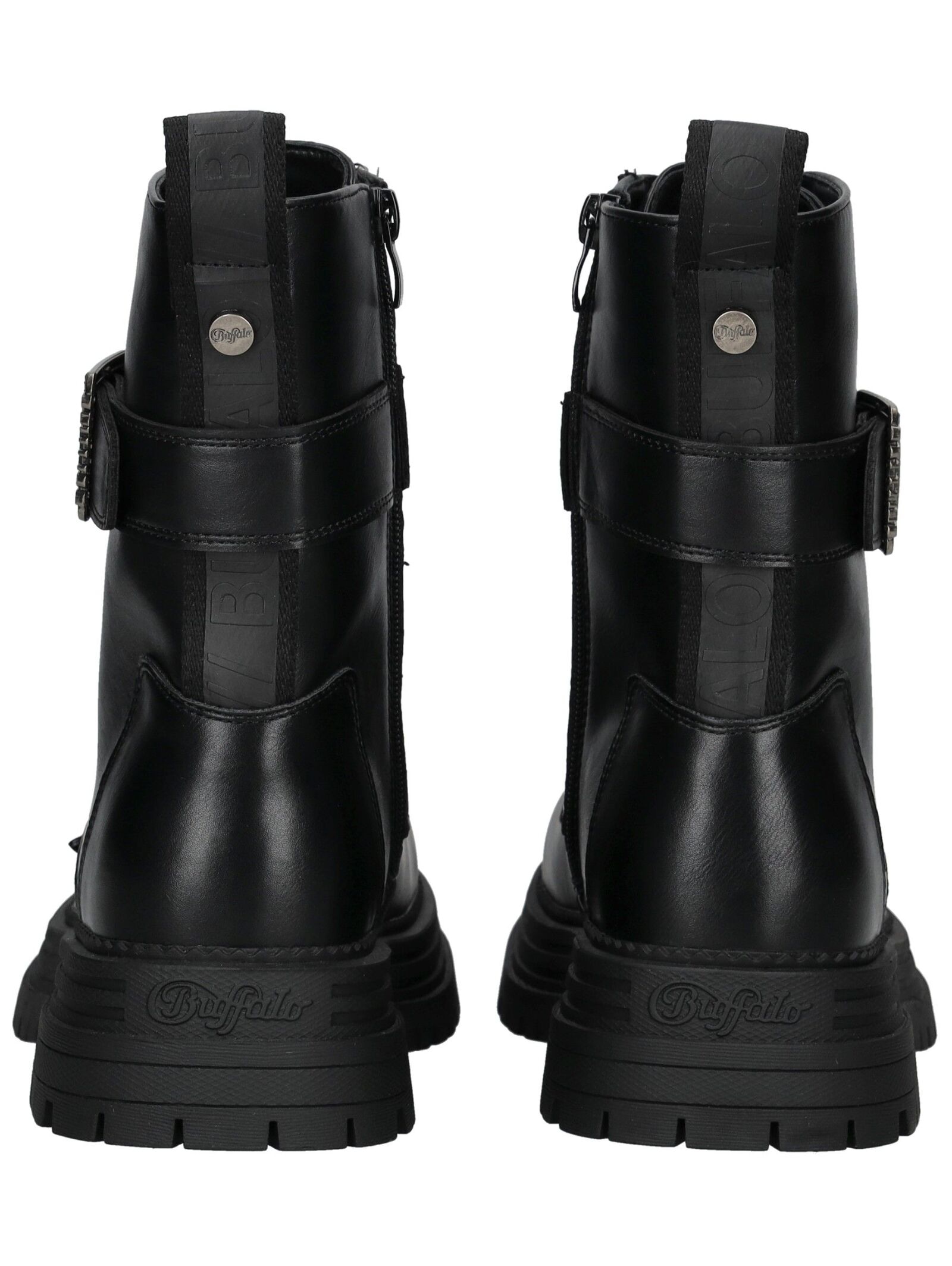 Buffalo Schnürstiefelette »Buffalo Stiefelette Lederimitat«