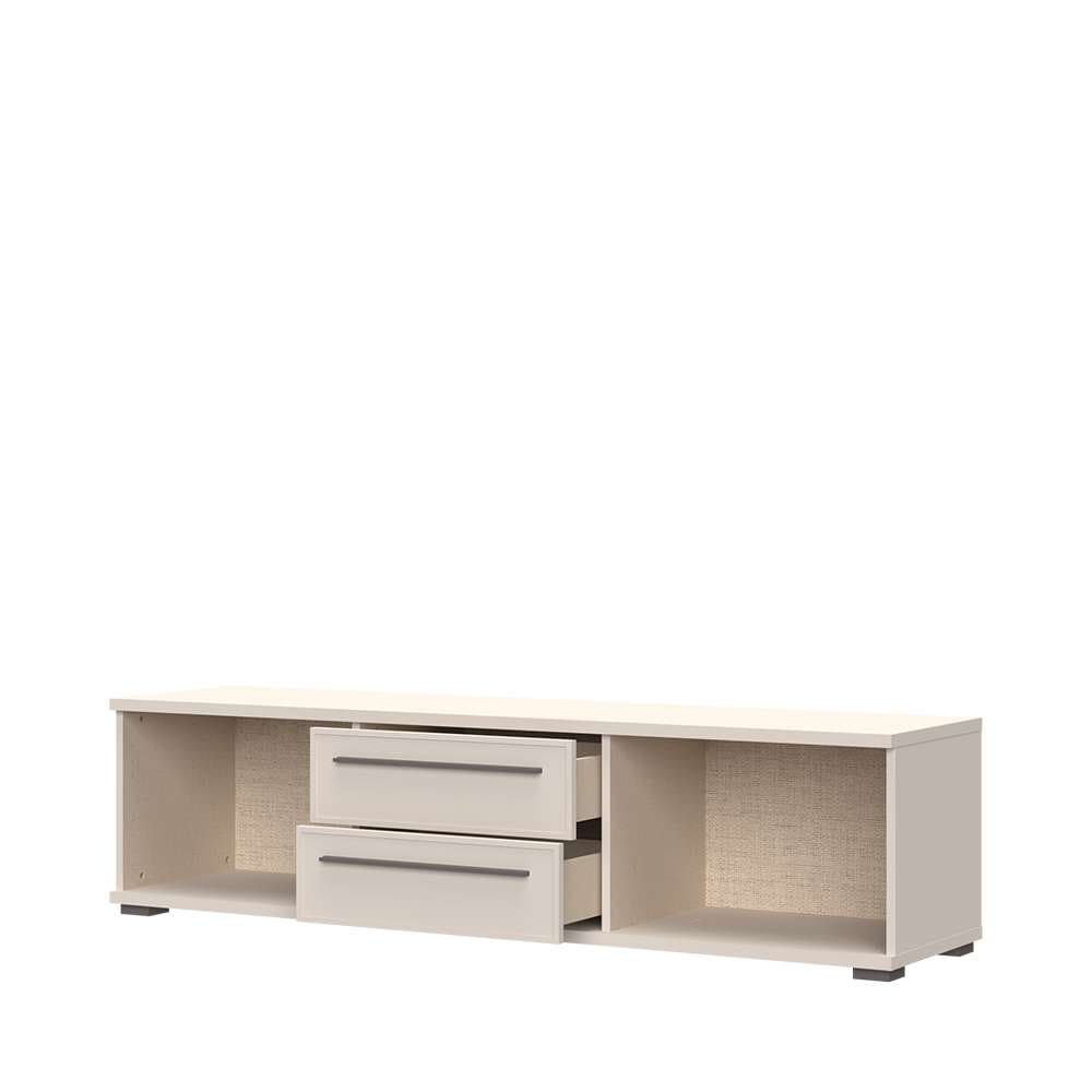 PLACES OF STYLE TV-Board »Opera TV-Lowboard, TV-Kommode, TV-Schrank, TV-Unterschrank, TV-Möbel« UV lackiert, Soft Close Funktion, Höhenverstellbare Füße