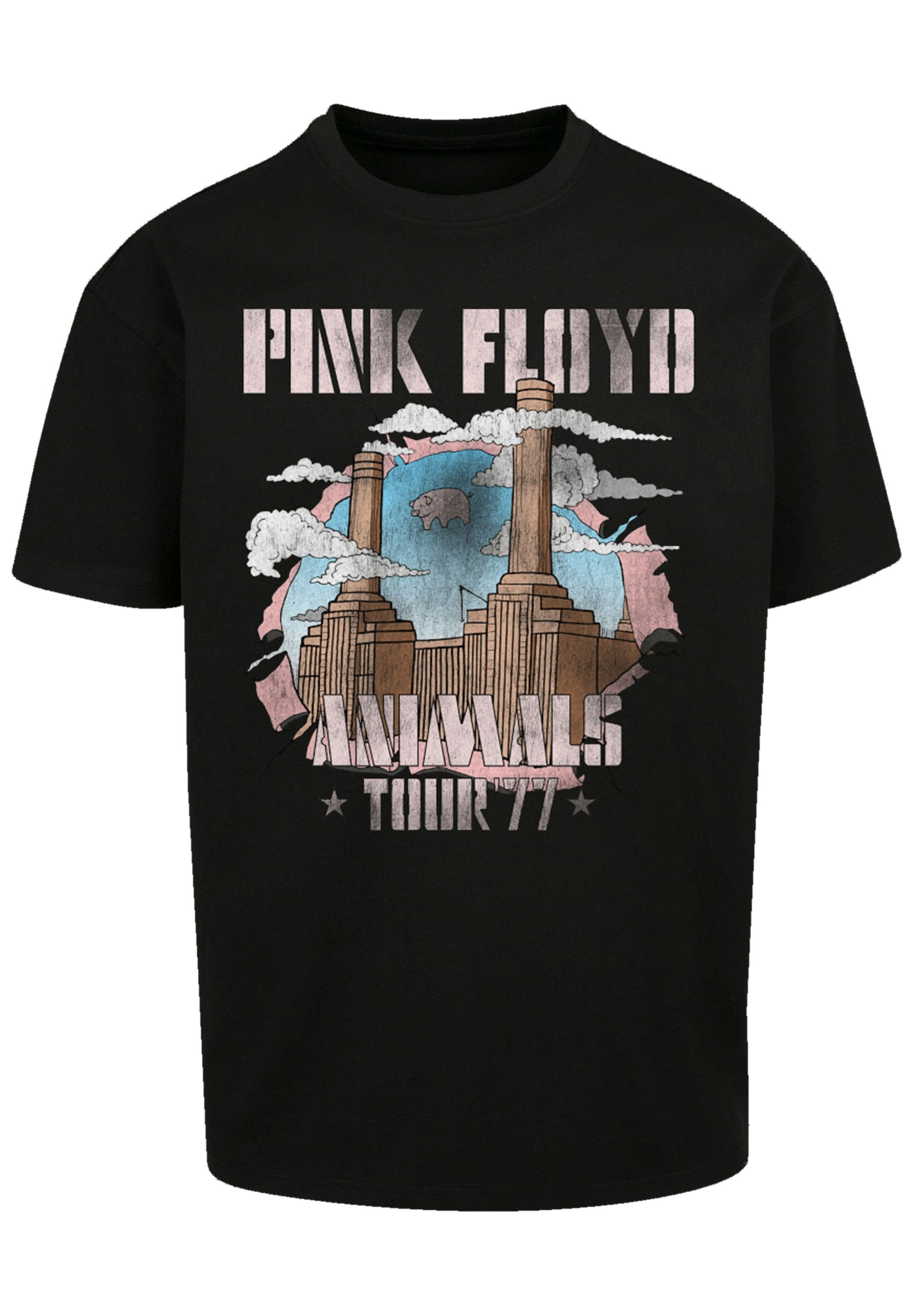 F4NT4STIC T-Shirt "Pink Floyd Animal Factory", Print