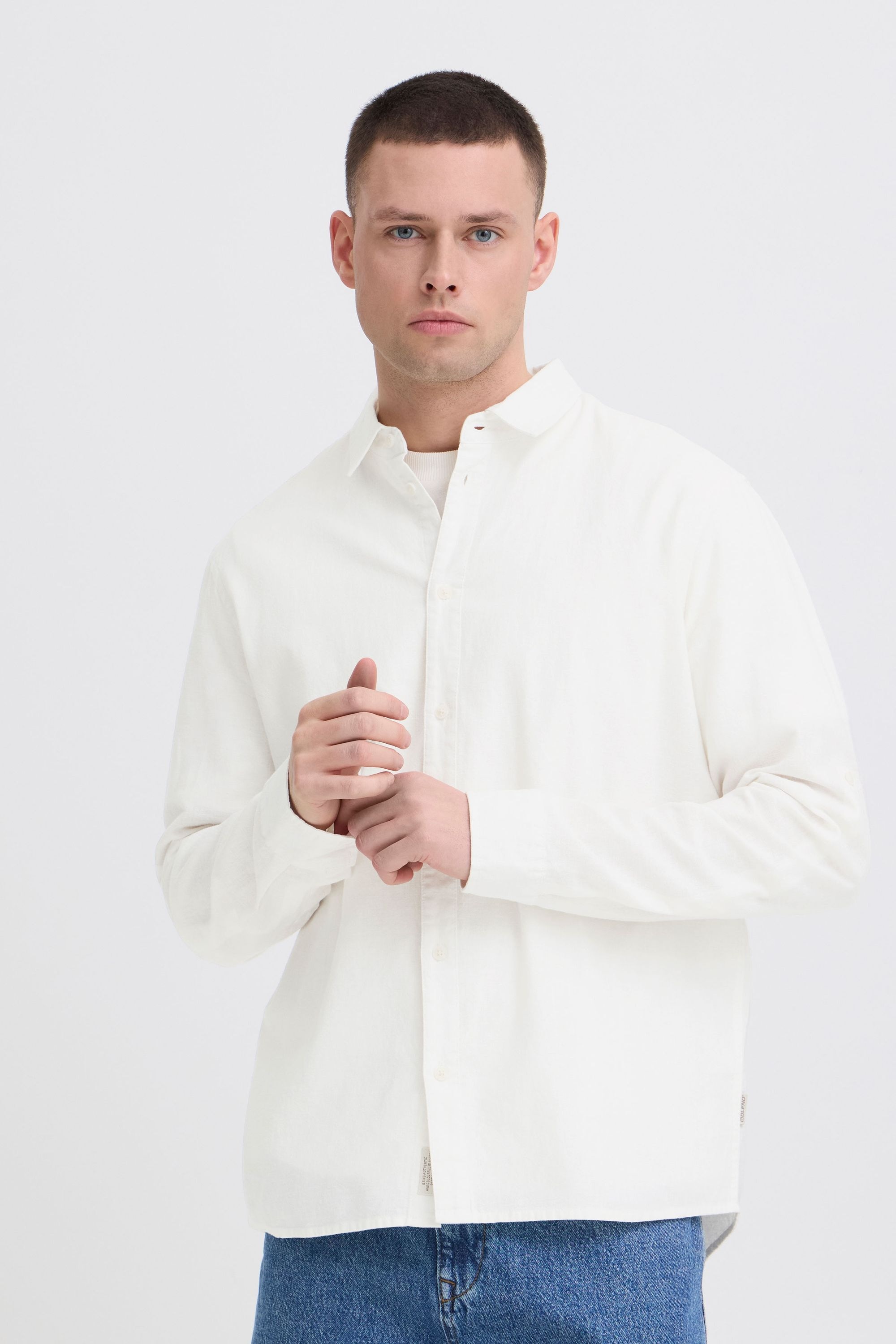 Blend Leinenhemd »Leinenhemd BHAban Slub Linen Mix«