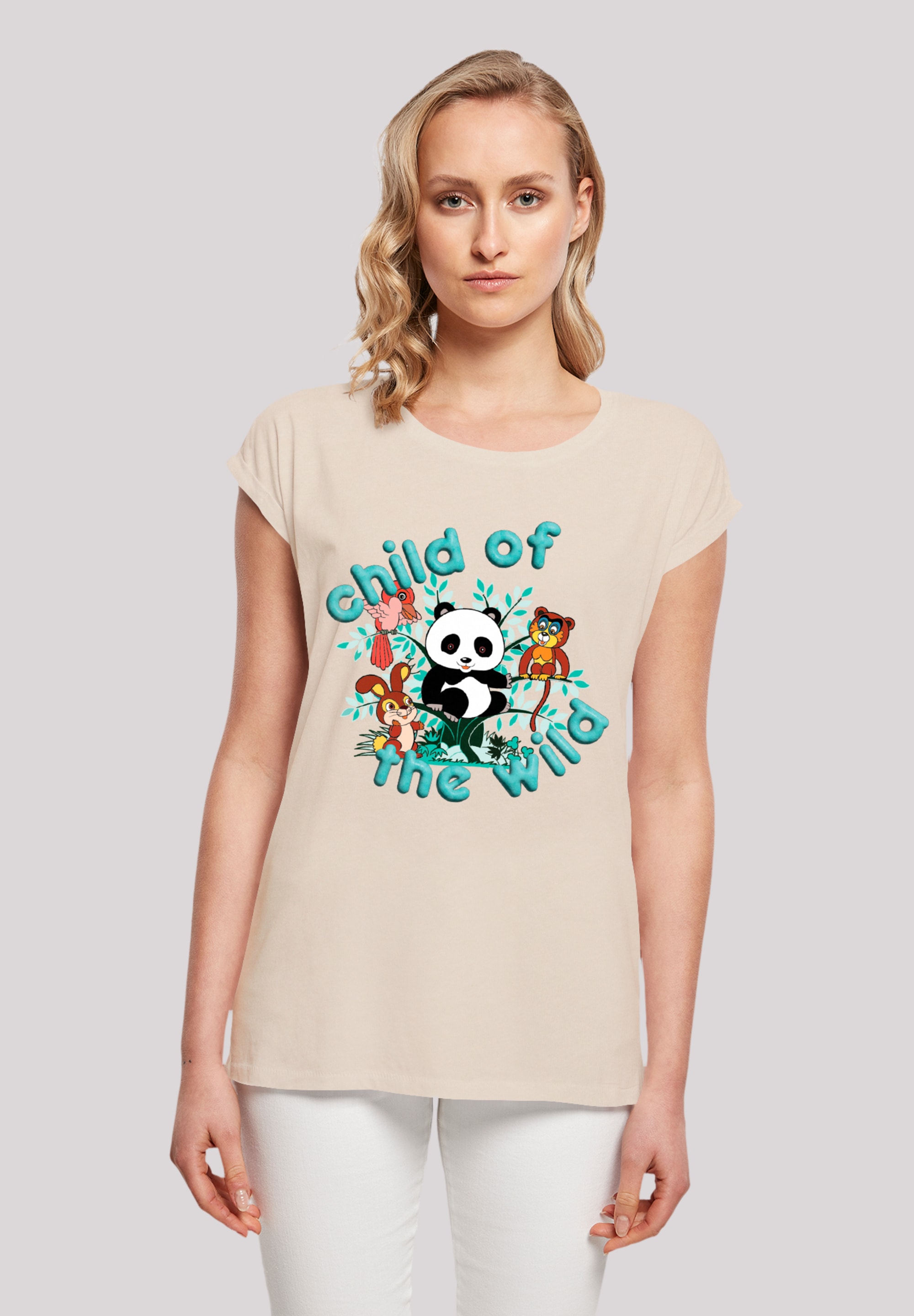 F4NT4STIC T-Shirt "Heroes of Childhood Tao Tao Child Of The Wild", Retro, H günstig online kaufen