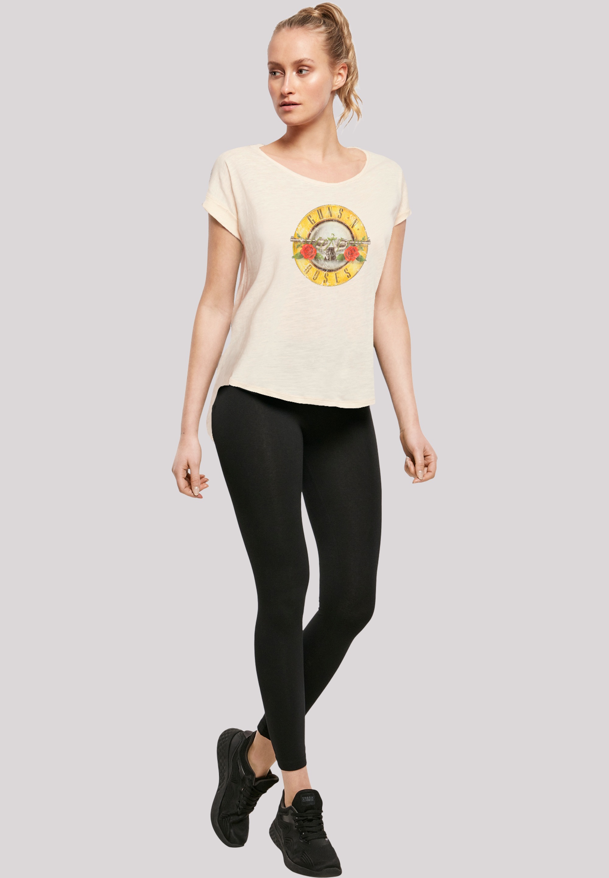 F4NT4STIC T-Shirt »Guns 'n' Roses Vintage Logo Rock Music Band«, Premium Qualität