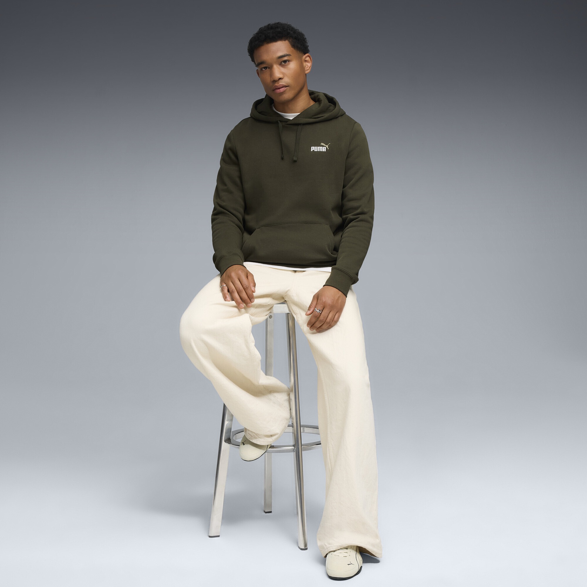 PUMA Hoodie »Essentials 2 Colour Small No. 1 Logo Hoodie Herren«