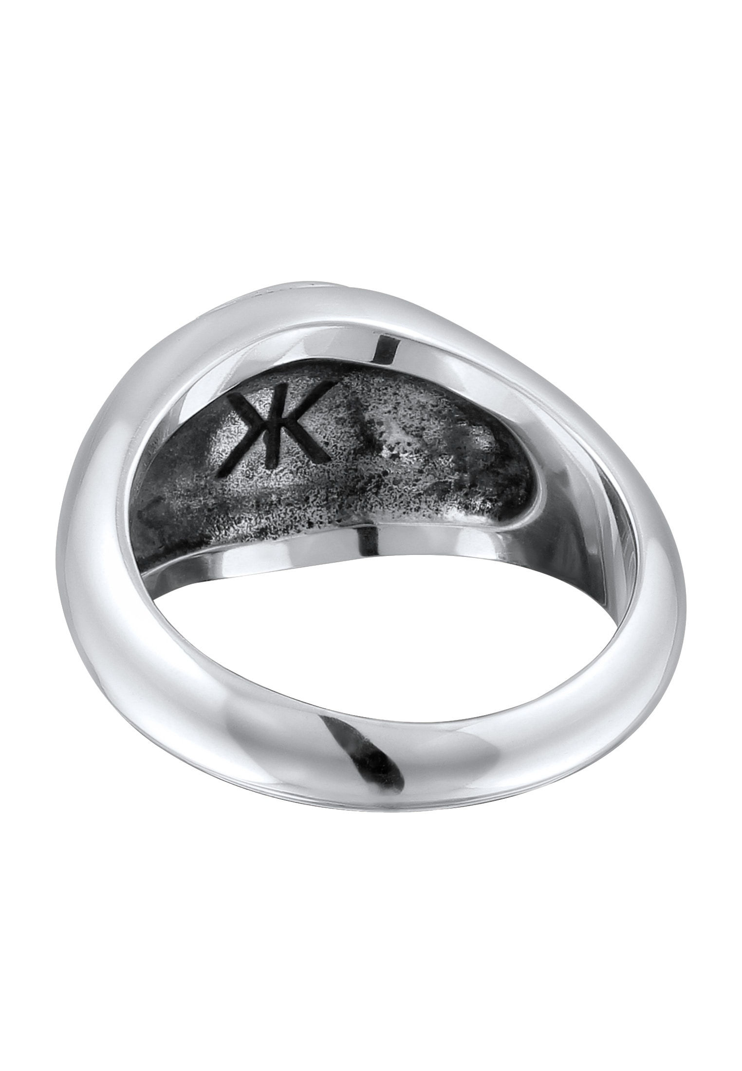 Kuzzoi Siegelring »Ring Siegelring Evil Eye 925 Sterling Silber«