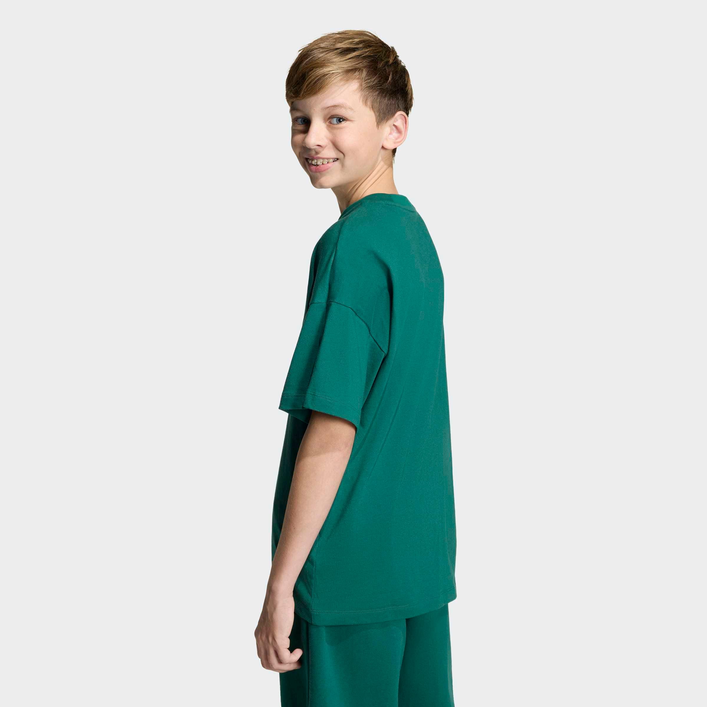 adidas Originals T-Shirt »LOOSE BLOCKED« für Kinder, mit Rundhalsausschnitt, ohne Verschluss, aus Baumwolle