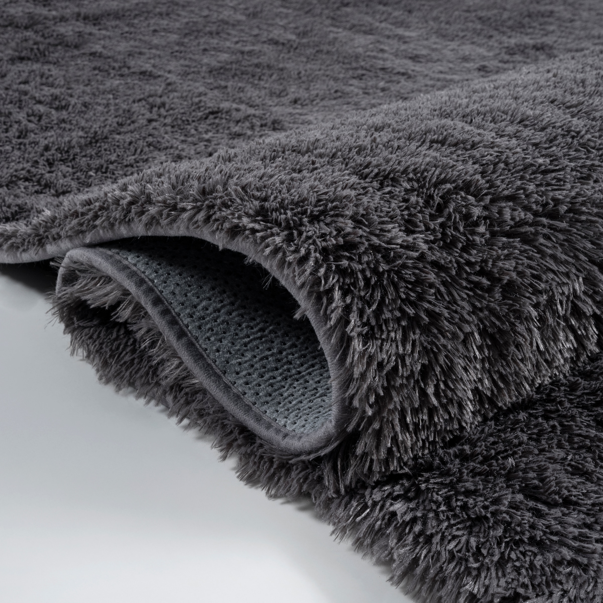 merinos Teppich »Fluffy Shaggy«, rechteckig, 35 mm Höhe, Flauschiger Hochflor Teppich, Wohnzimmer, Anti-Rutsch Unterseite