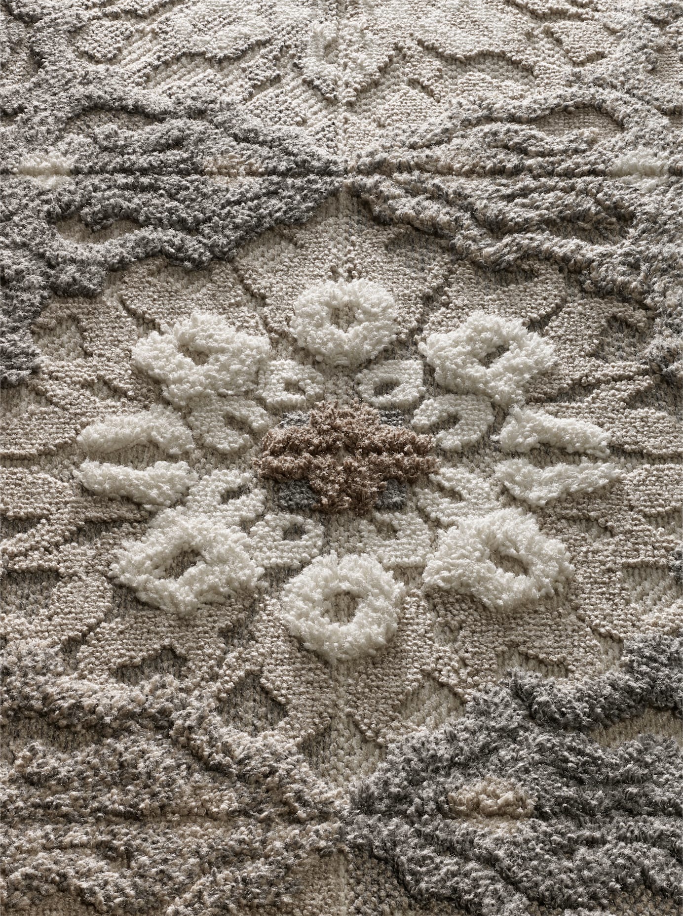 Teppich HEINE HOME Gr. 3, grau (taupe, grau), B:152cm H:10mm L:235cm, Kunstfaser, Polypropylen, Teppiche, Teppich 2