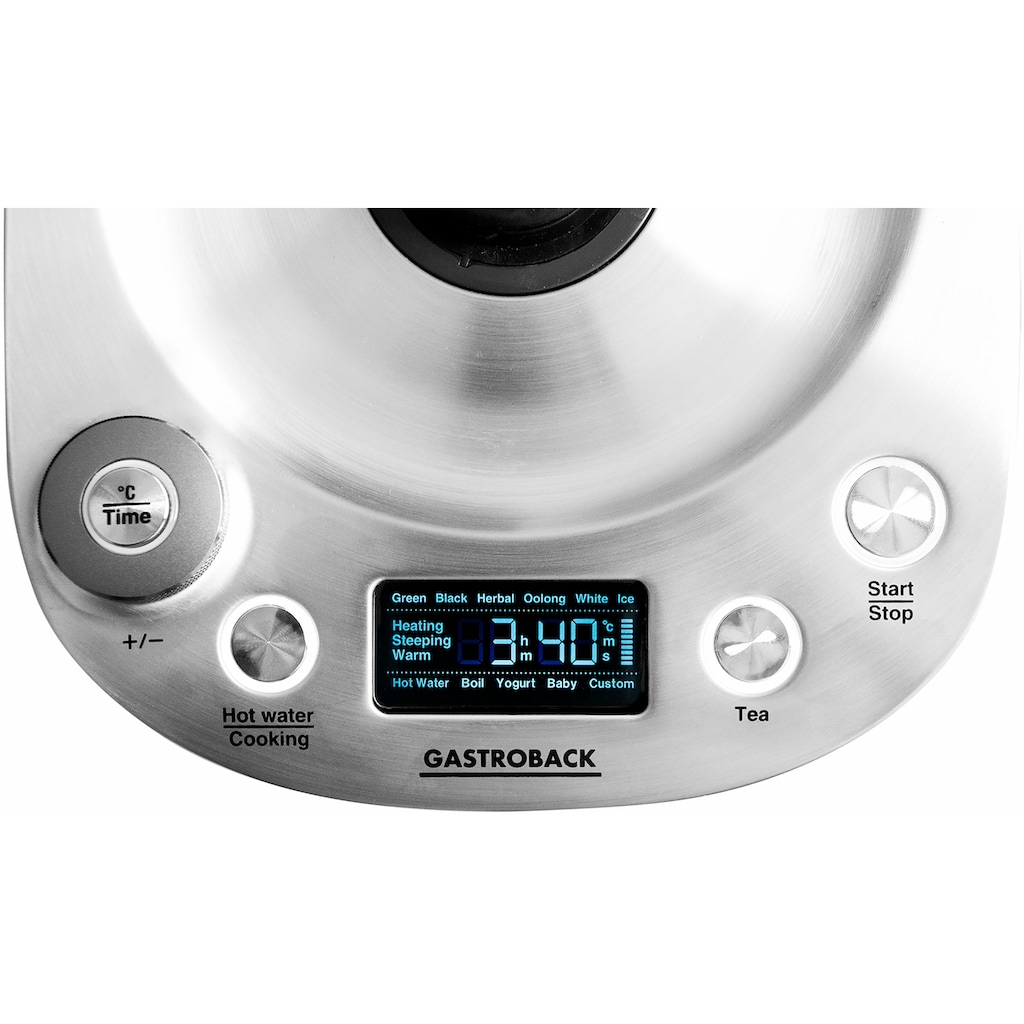 Gastroback Wasserkocher »Tea & More Advanced 42438«, 1,5 l, 1400 W