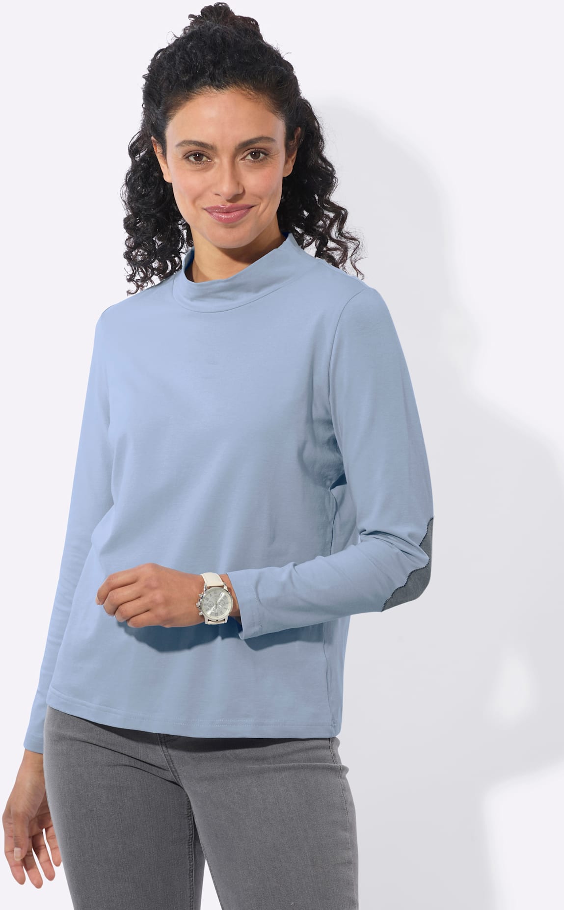 Inspirationen Stehkragenshirt "Stehkragen-Shirt" 1