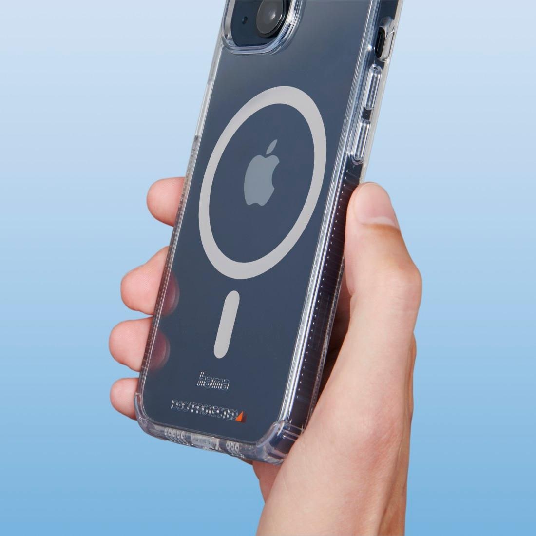 Hama Smartphone-Hülle »Handyhülle „Extreme Protect“ für iPhone 15 (für MagSafe, stoßfest)«, Apple iPhone 15, D3O-lizenzierte Handyhülle