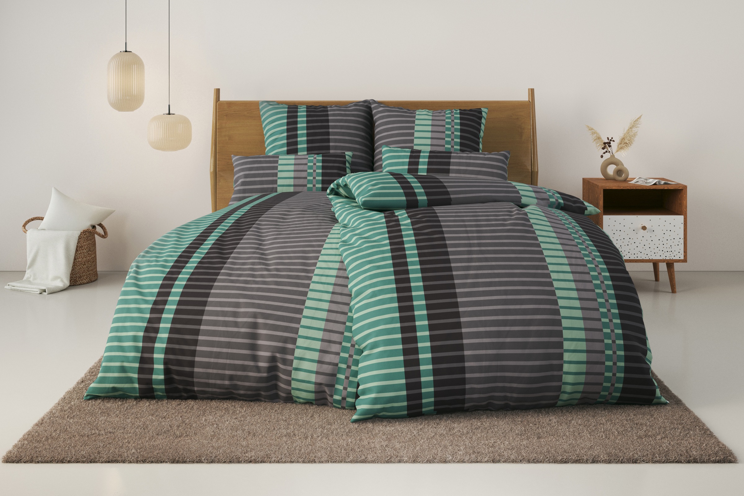 my home Bettwäsche "Philine" 2 Stk. tlg. günstig online kaufen