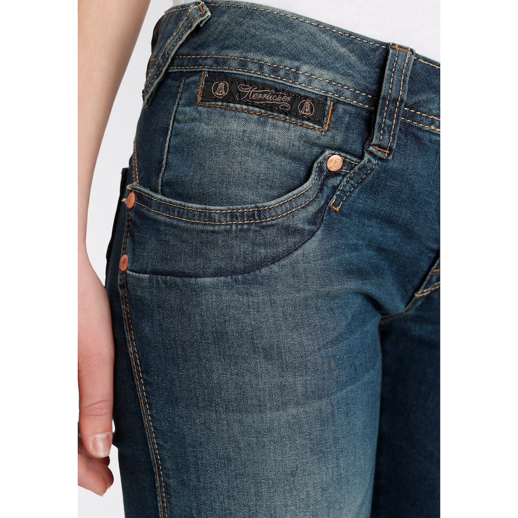 Herrlicher Röhrenjeans »Jeans Piper Slim Organic Denim«