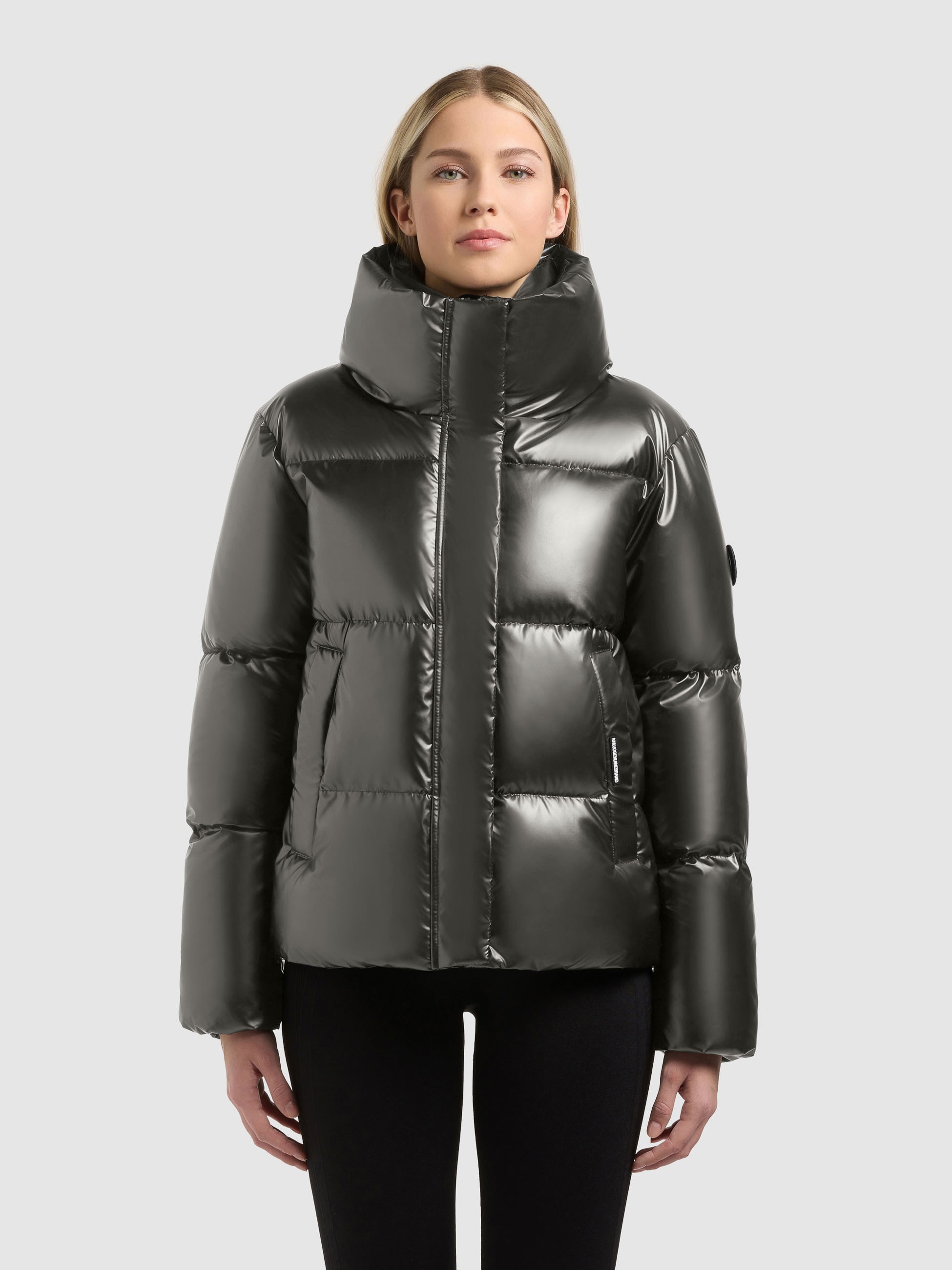 khujo Steppjacke »RINJA3 SHINY« ohne Kapuze