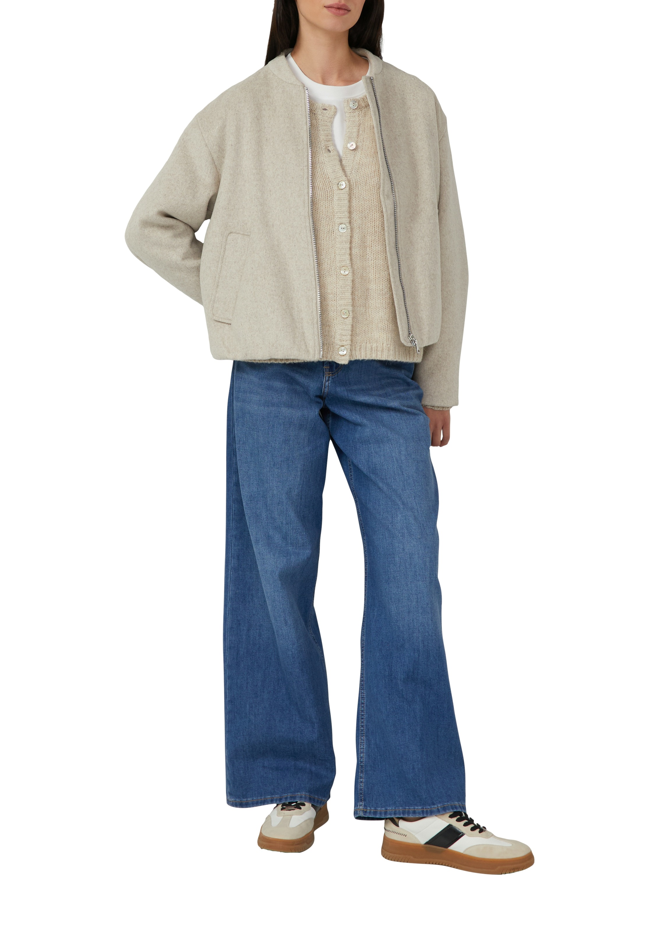 s.Oliver Strickjacke aus Alpakamix