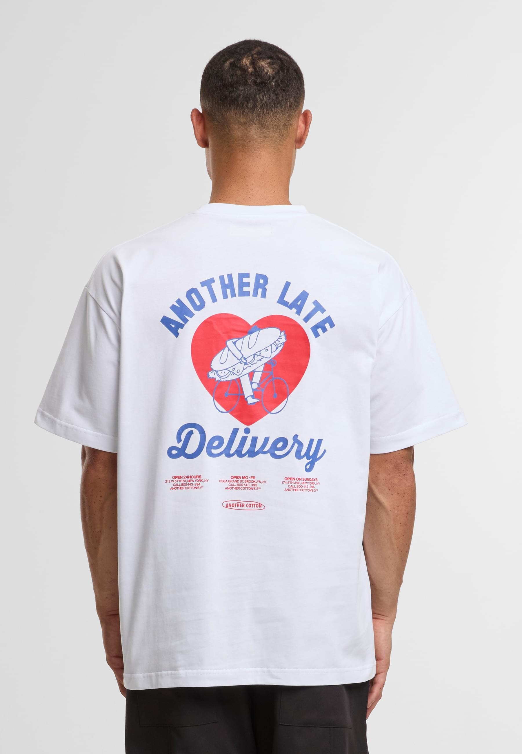 Another Cotton Lab T-Shirt »Another Cotton Lab Late Delivery T-Shirt«, (1 tlg.)
