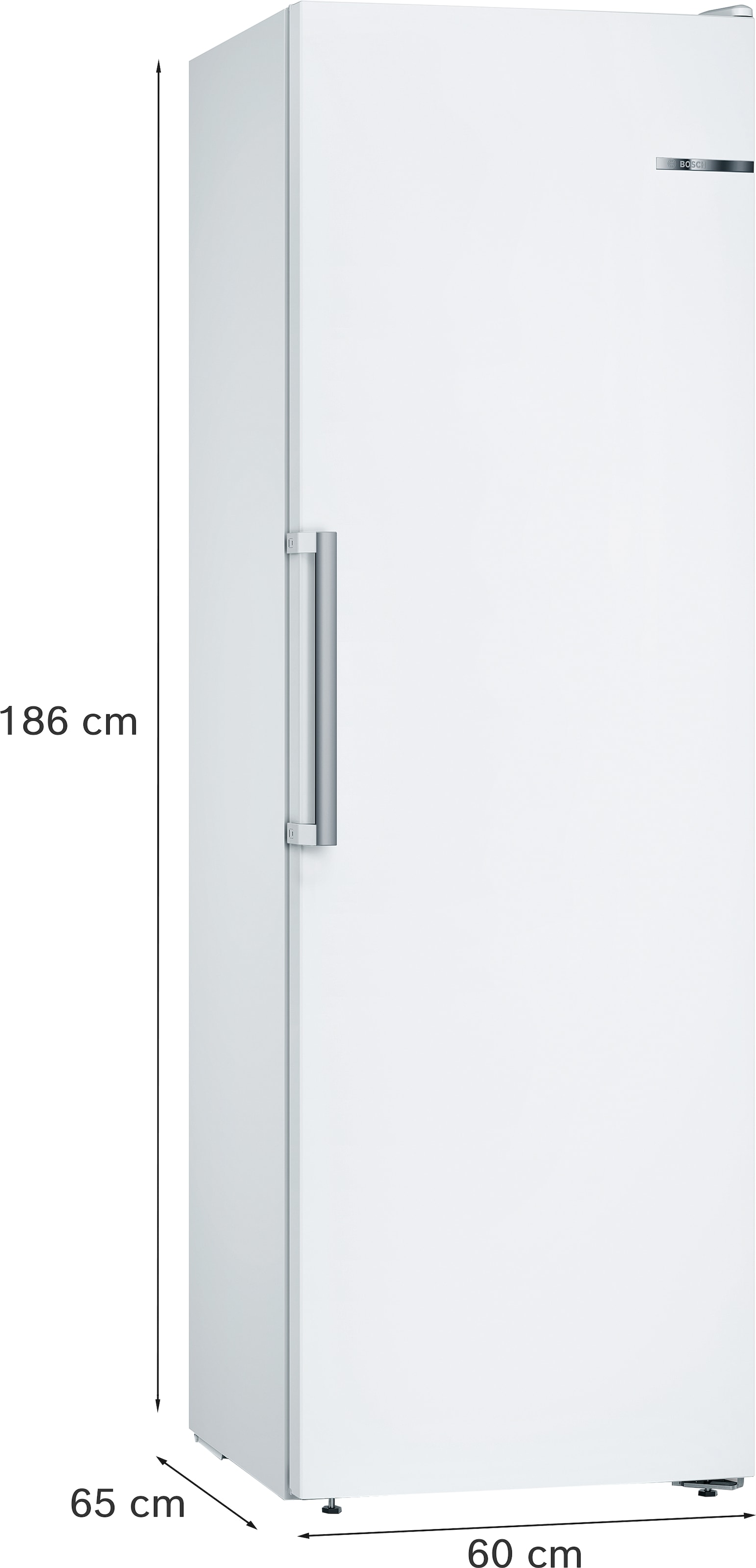 BOSCH Gefrierschrank Serie 4 »GSN36CWEV«, 186 cm hoch, 60 cm breit