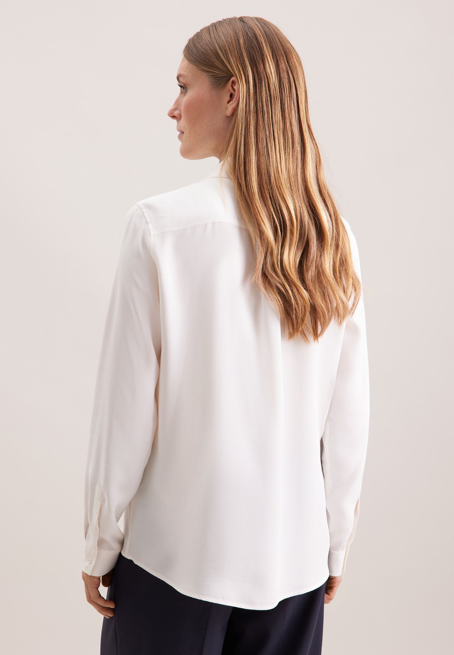 seidensticker Hemdbluse, 1/1 Uni günstig online kaufen