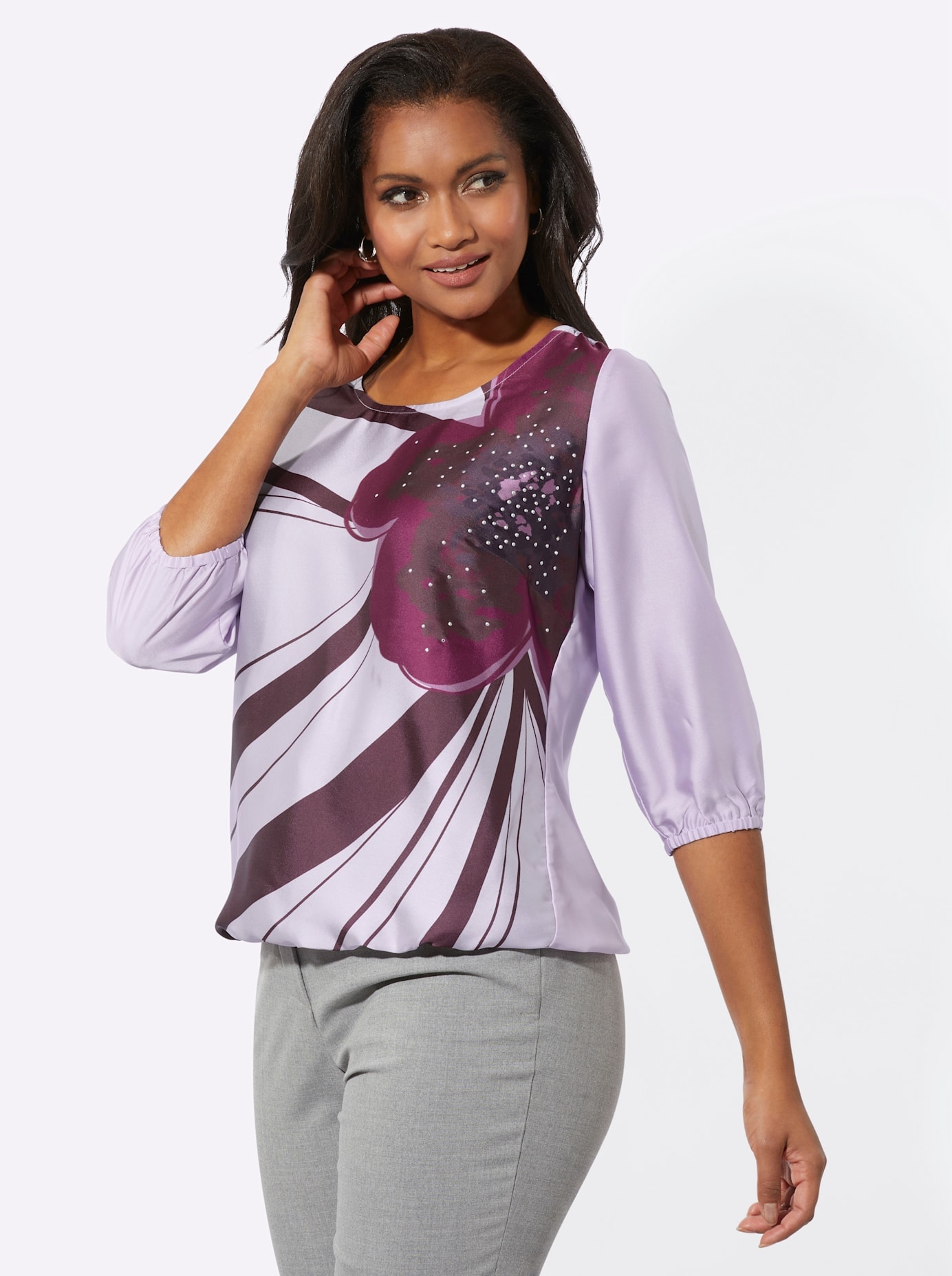 Lady Druckbluse günstig online kaufen