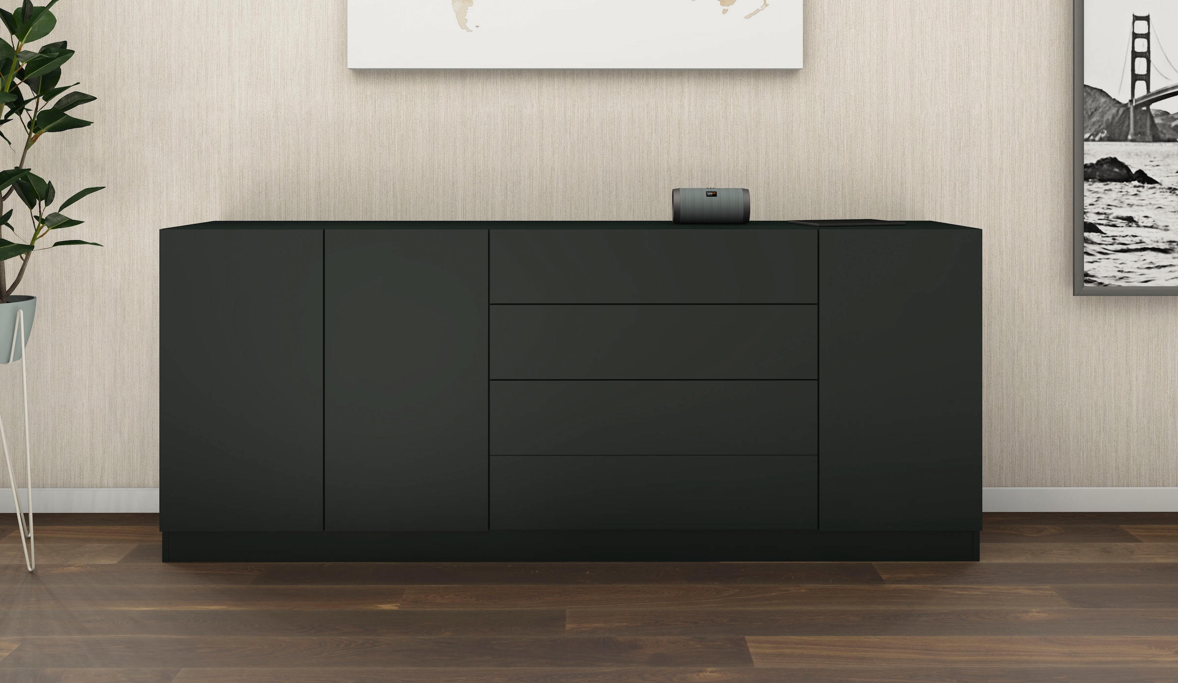 borchardt Möbel Sideboard "Vaasa", Breite 190 cm