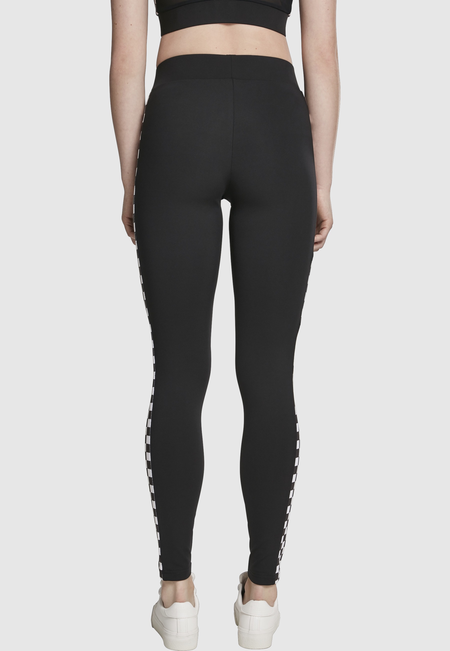 URBAN CLASSICS Leggings »Urban Classics Damen Ladies Side Check Leggings«