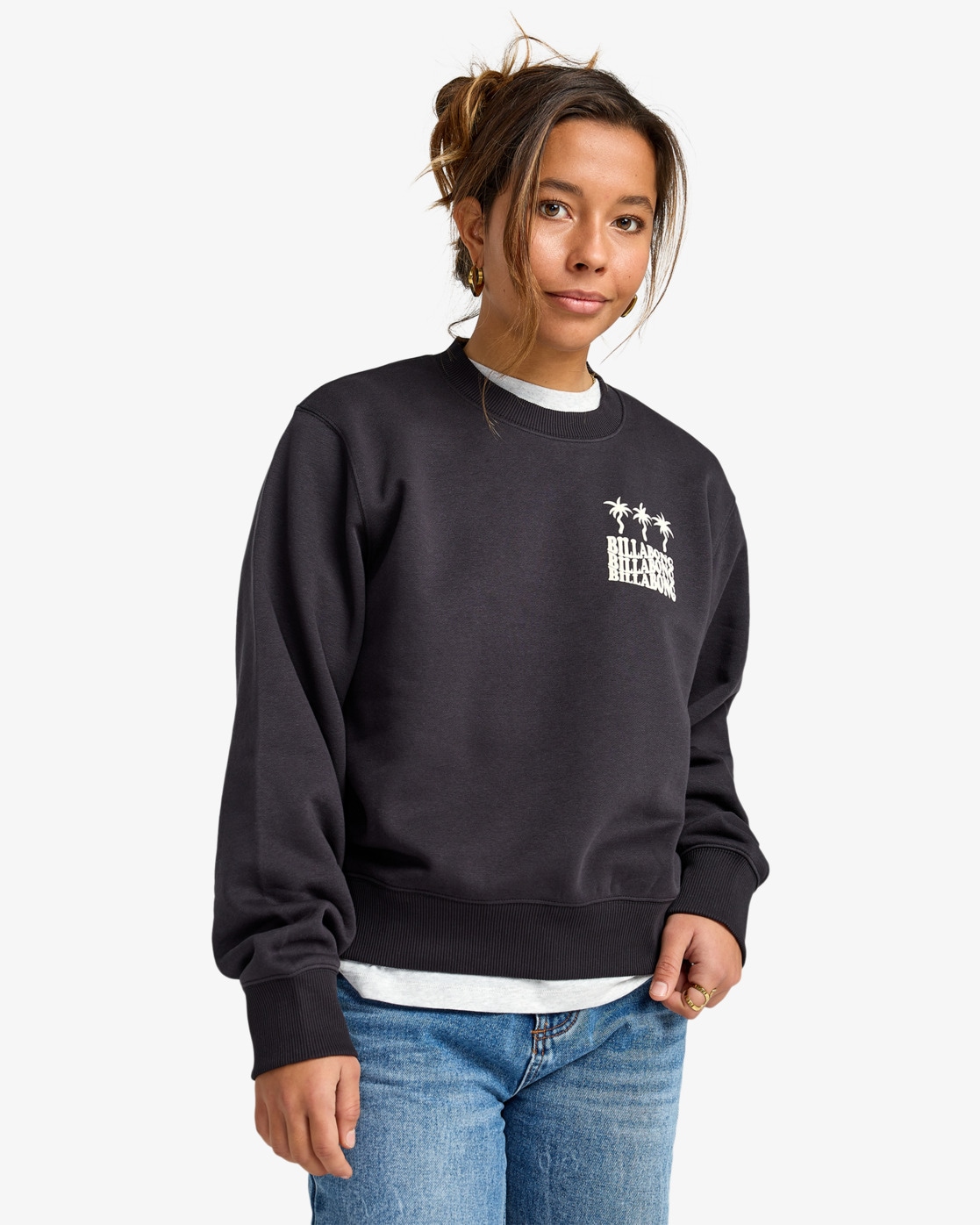 Billabong Sweatshirt "FAMILIY TREE", aus Baumwolle und Polyester, in den Größen XS bis XL