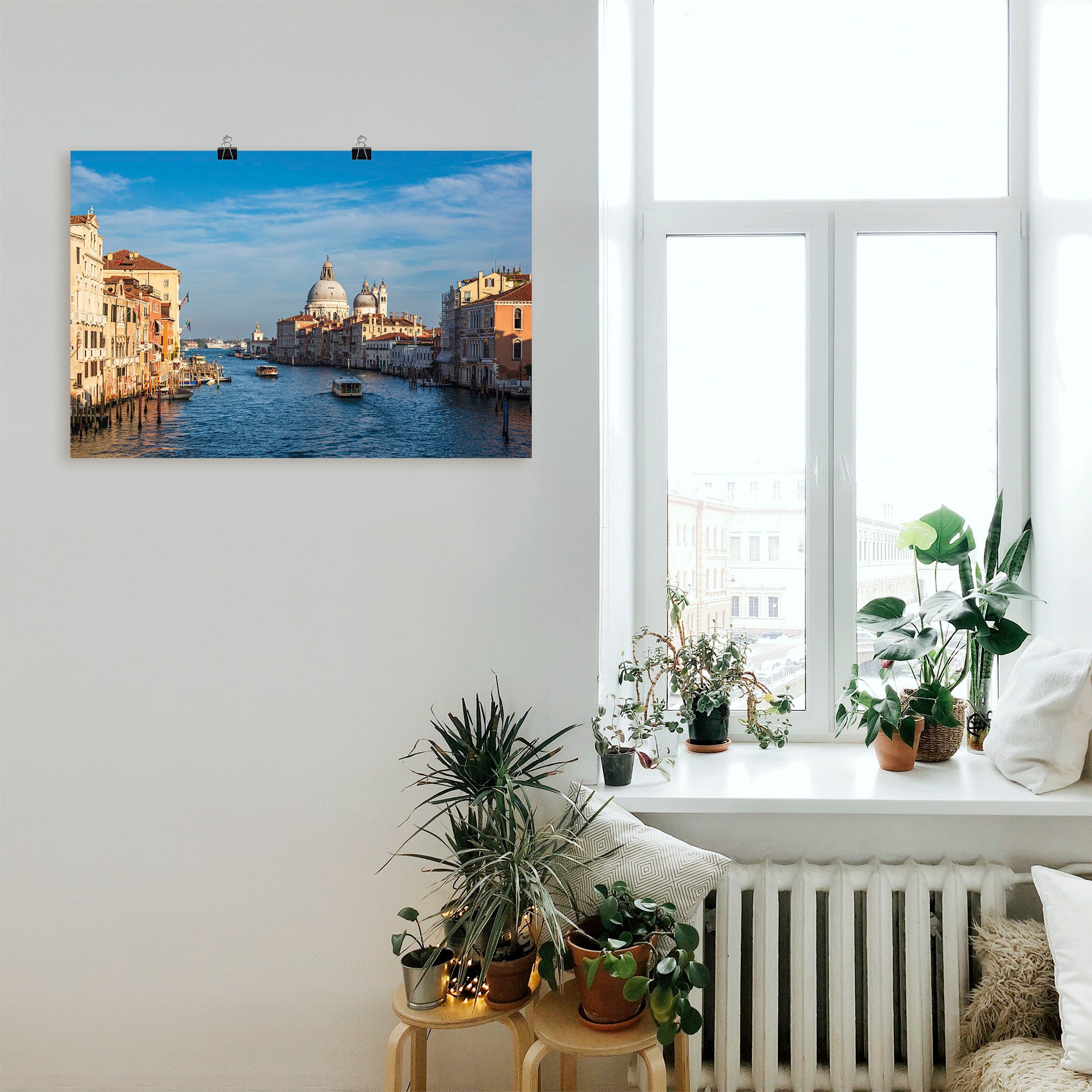 Artland Wandbild "Kirche Santa Maria della Salute Venedig", Venedig, (1 St. günstig online kaufen