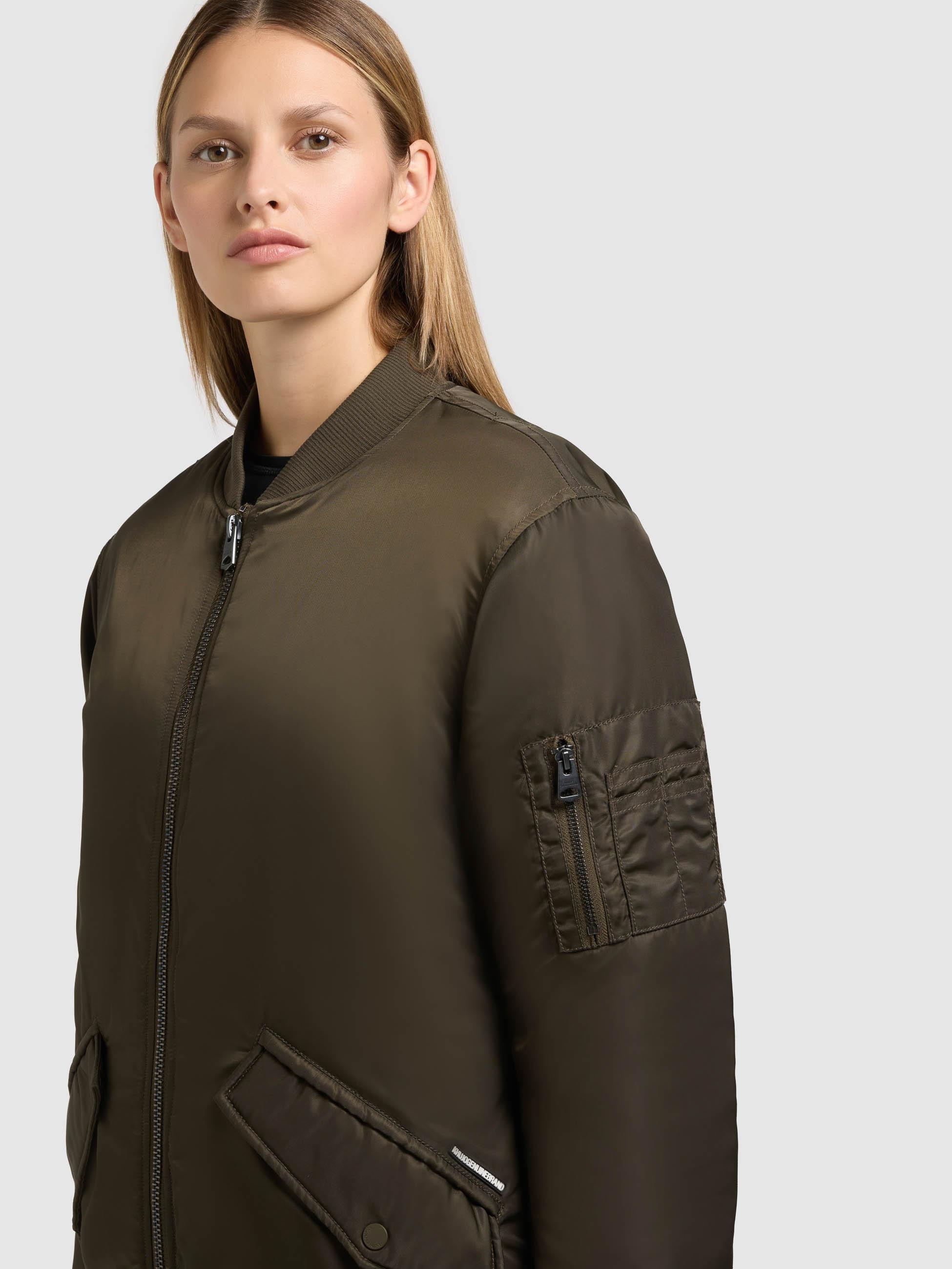 khujo Wintermantel »Lulu« Warm gefütterter Mantel im Bomberjacken-Style