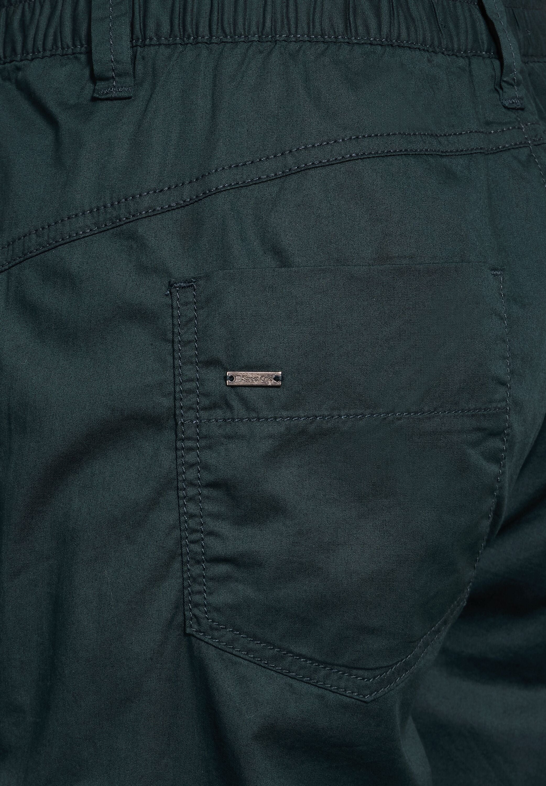 STREET ONE Stoffhose »Style Bonny«, Sommerhose in 3/4 Länge mit Stretch