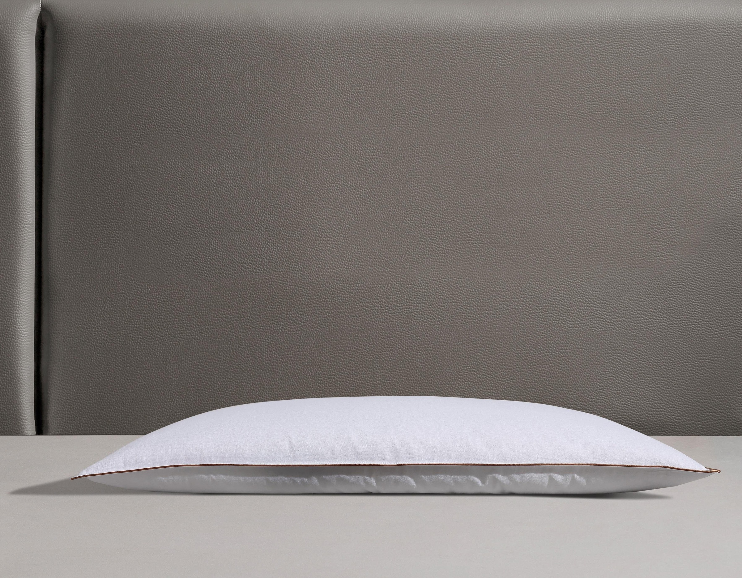 RIBECO Federkopfkissen "Ella" Füllung: FedernundDaunen Bezug: Baumwolle 1 S günstig online kaufen