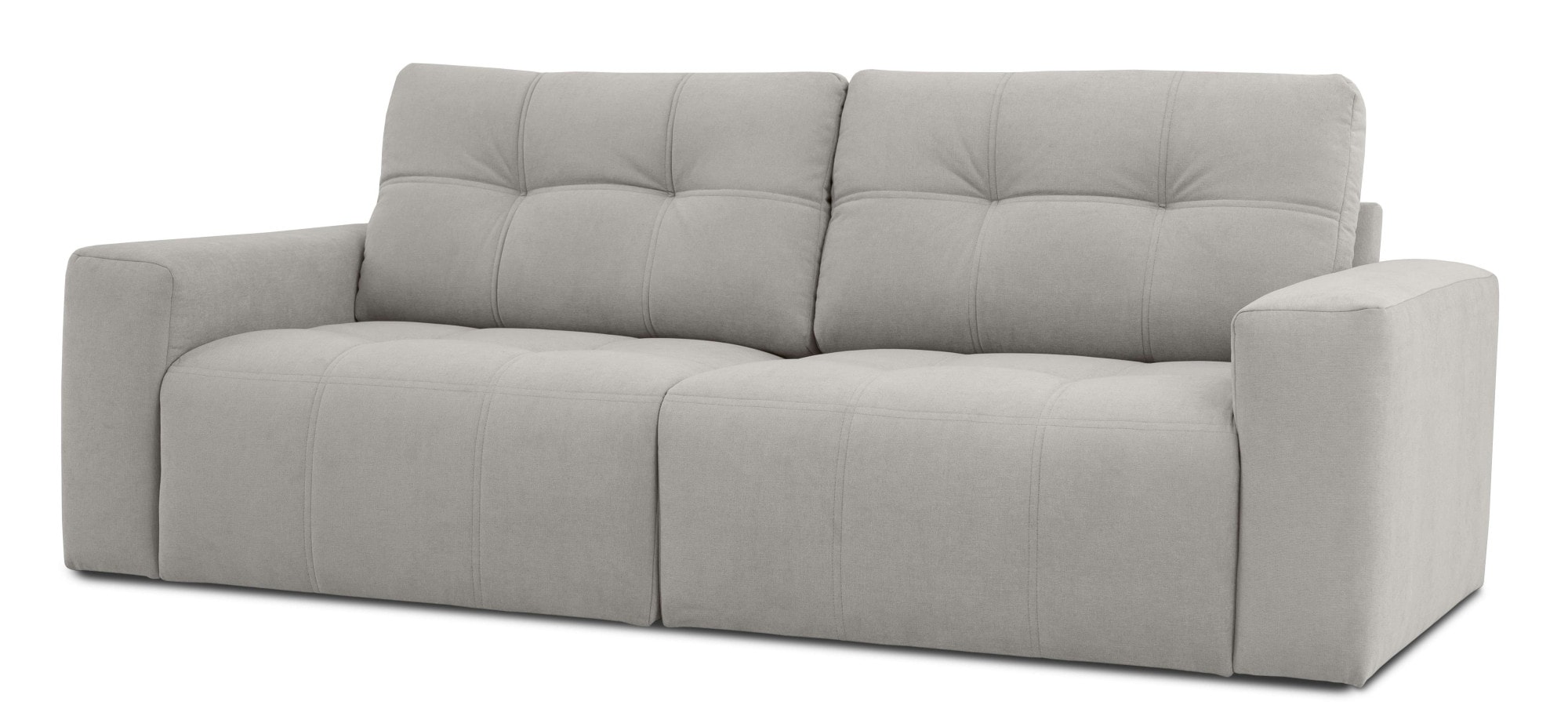 Home affaire 3-Sitzer »Turnon, Lounge-sofa, Breite 220 cm«, Chenille, mit Knopf- und Doppelsteppung, elegantes Aussehen