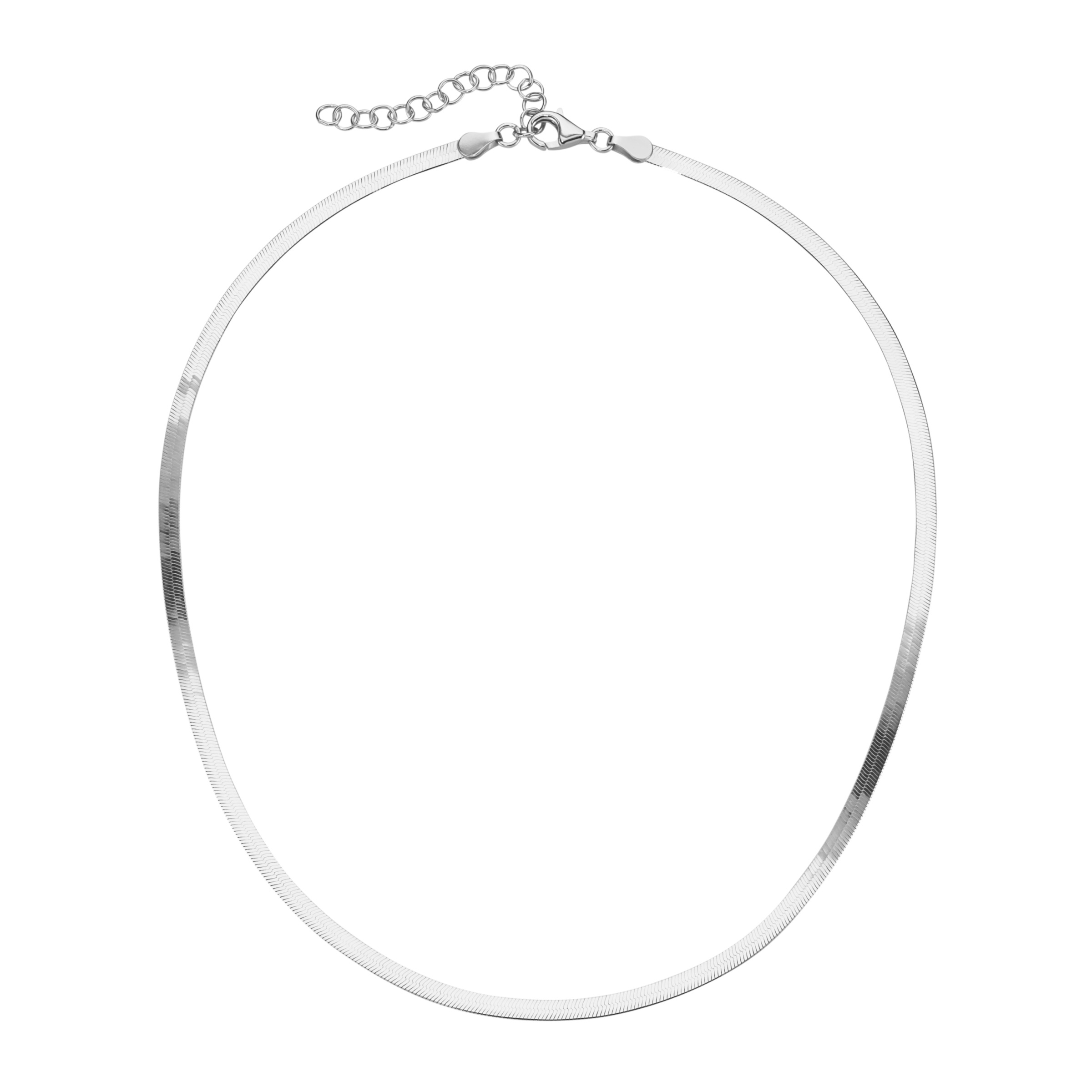 Smart Jewel Silberkette »Heringbone-Optik, Silber 925«