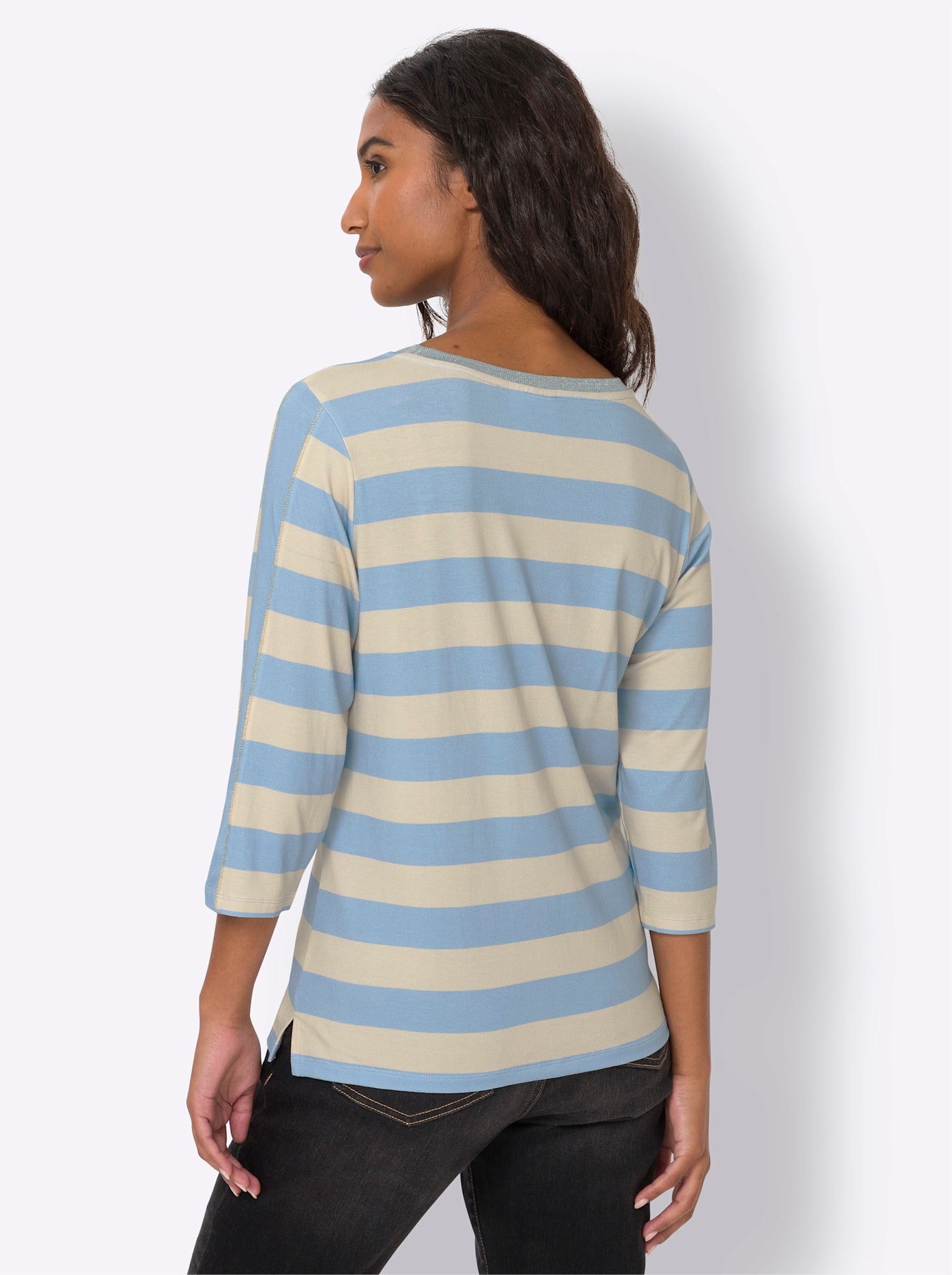 heine 3/4-Arm-Shirt »Druck-Shirt«, (1 tlg.)