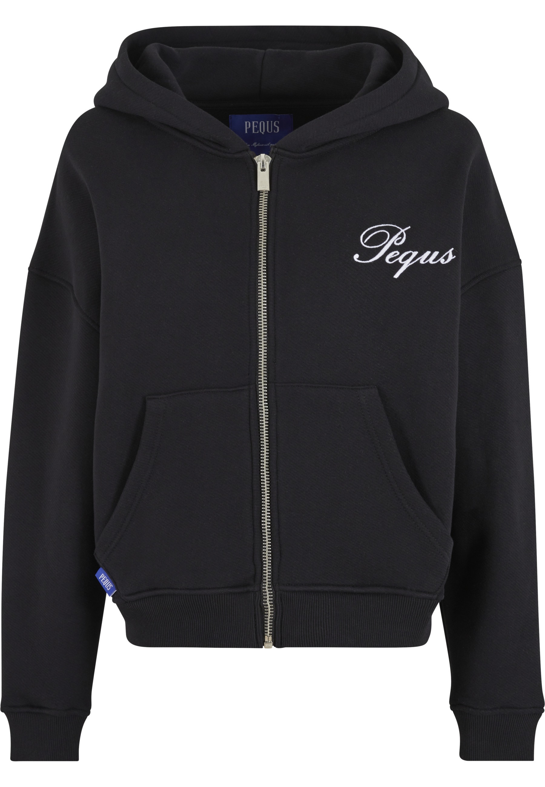 PEQUS Kapuzensweatshirt "PEQUS PEQUS Cropped Handwritten Logo Zip Hoodie" günstig online kaufen