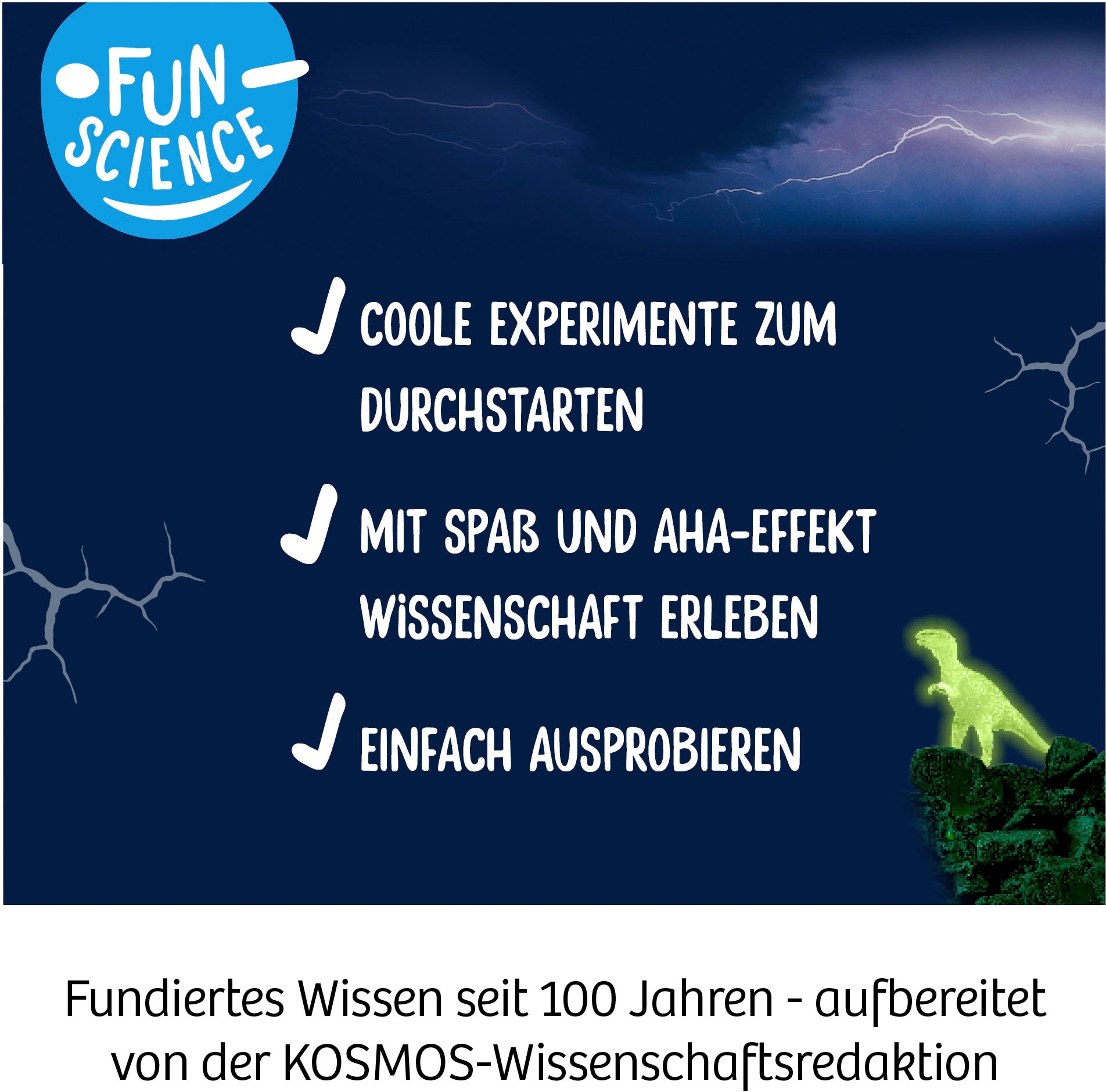 Kosmos Experimentierkasten »Fun Science Schwarzlicht-Expedition«