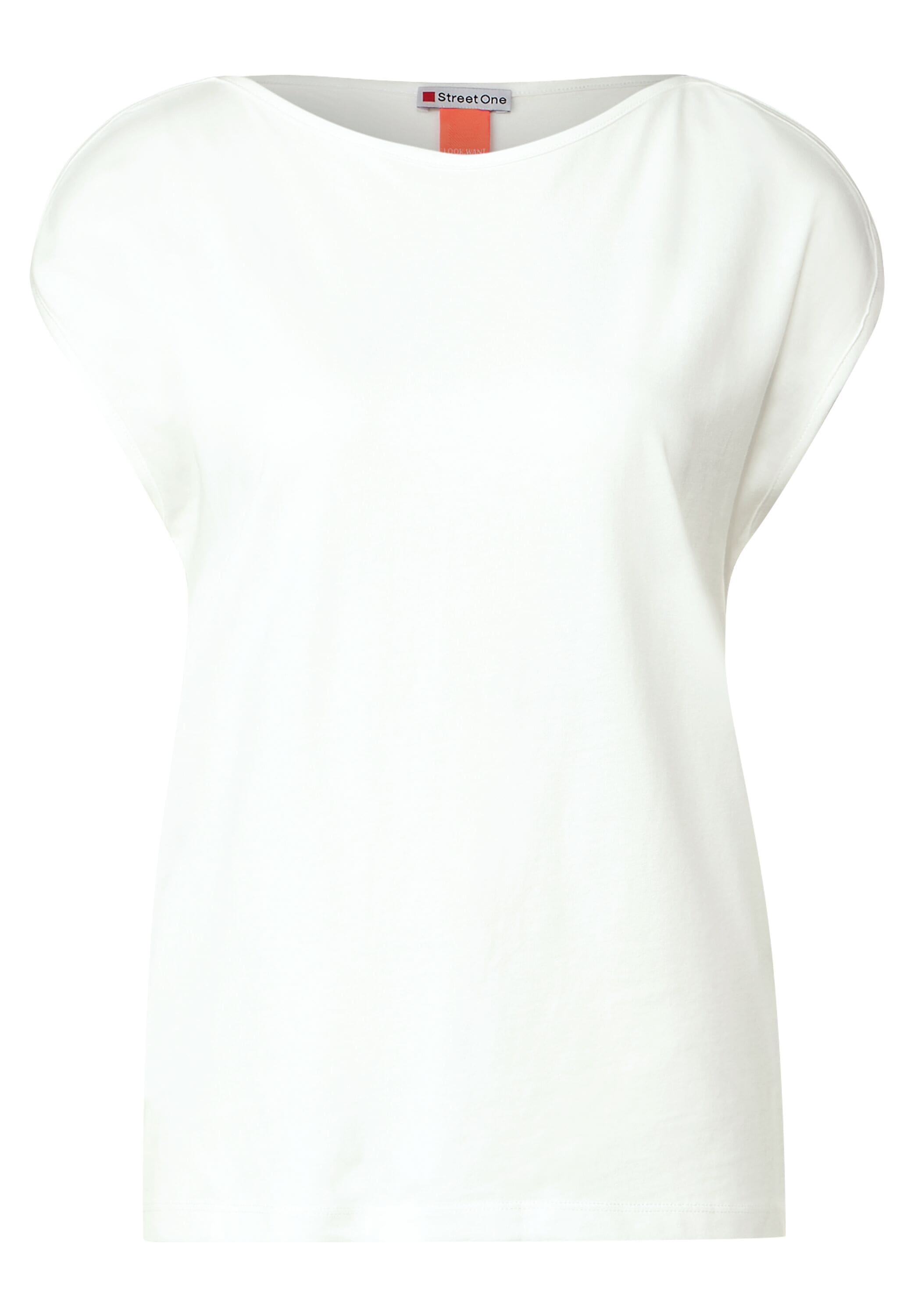 STREET ONE T-Shirt, mit U-Boot-Ausschnitt