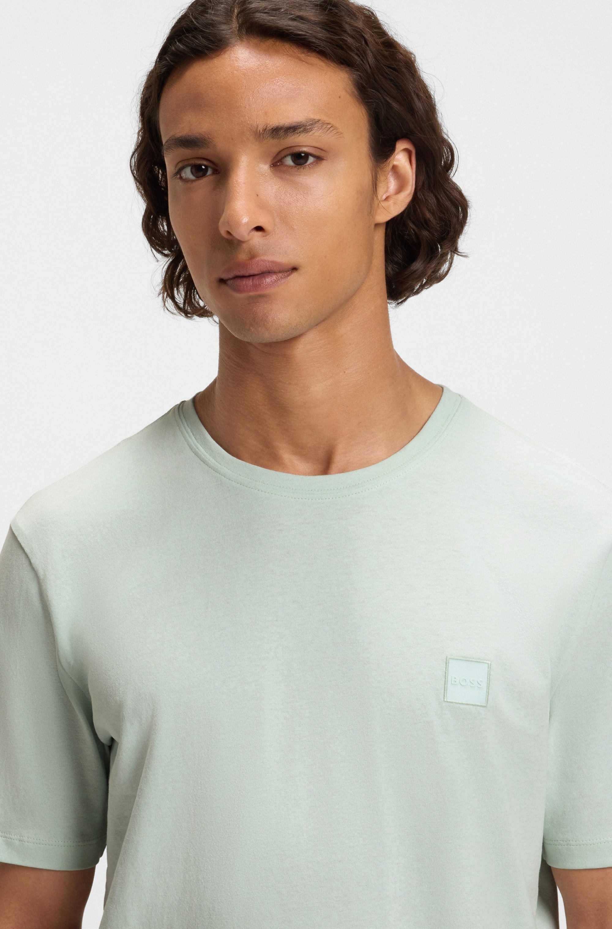 BOSS ORANGE "Tales" mit BOSS Stickerei auf der Brust günstig online kaufen